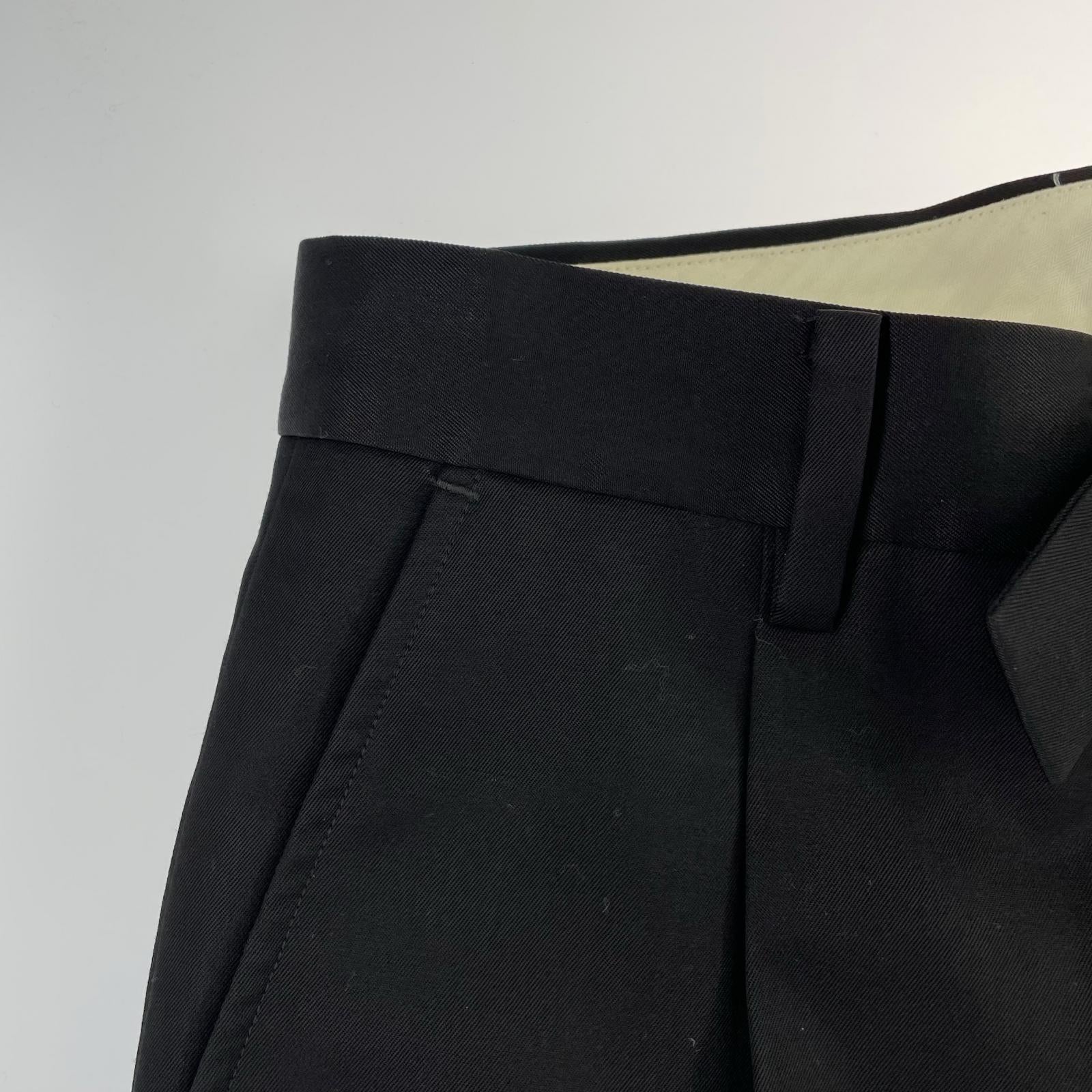 その他ボトムス スラックス　黒 S ブラック
