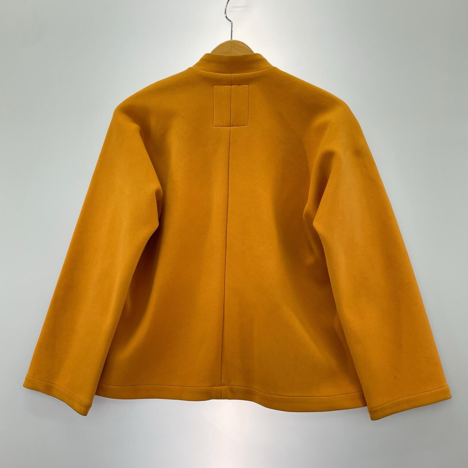 ジャケット Polyester Zip Jacket 橙 (3) 3 オレンジ