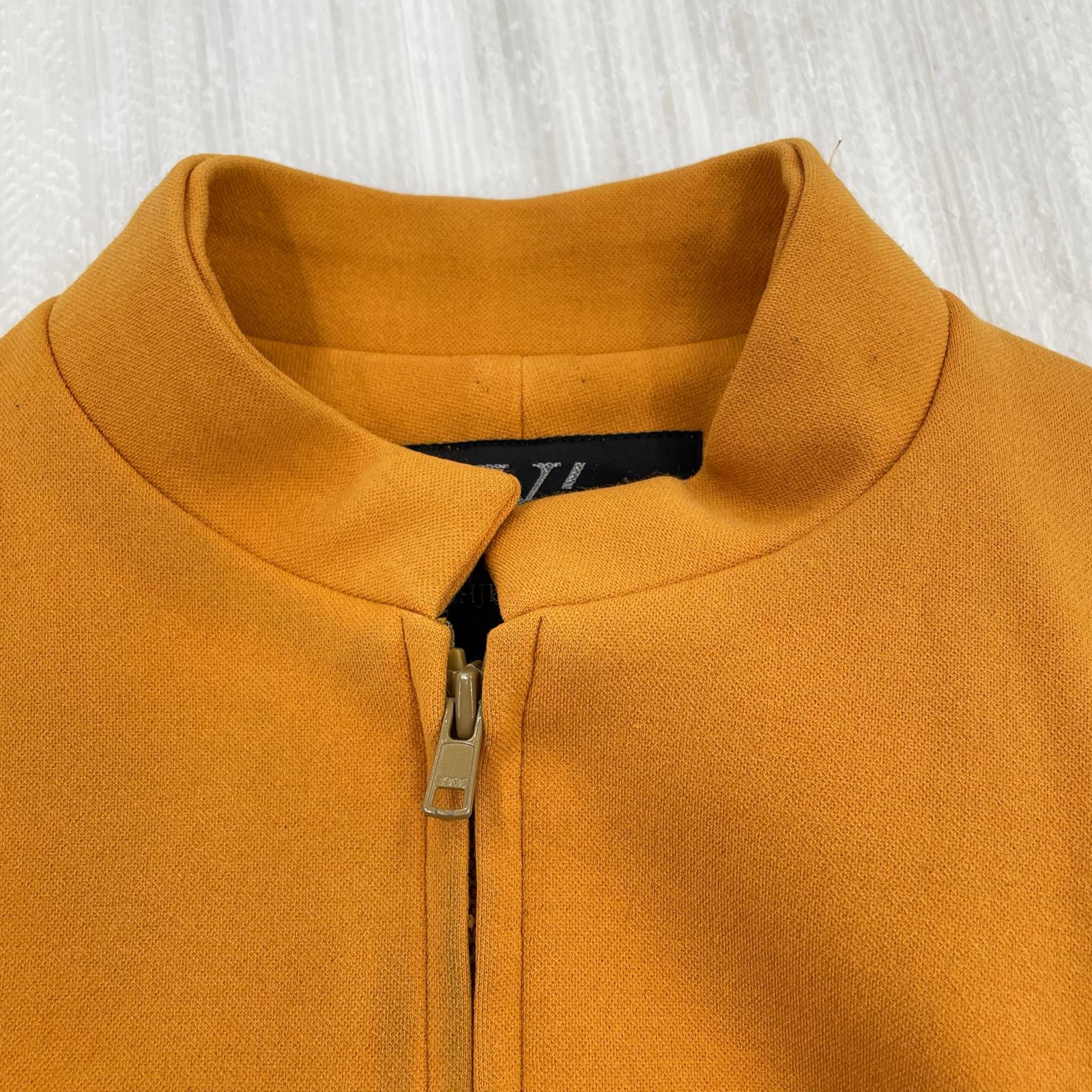 ジャケット Polyester Zip Jacket 橙 (3) 3 オレンジ