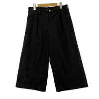 ショートパンツ Cotton Wide Pants 黒 (S) S ブラック