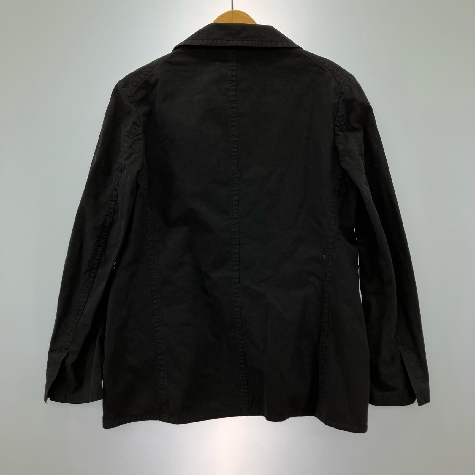 テーラードジャケット Cotton 3B Jacket 黒 (S) S ブラック