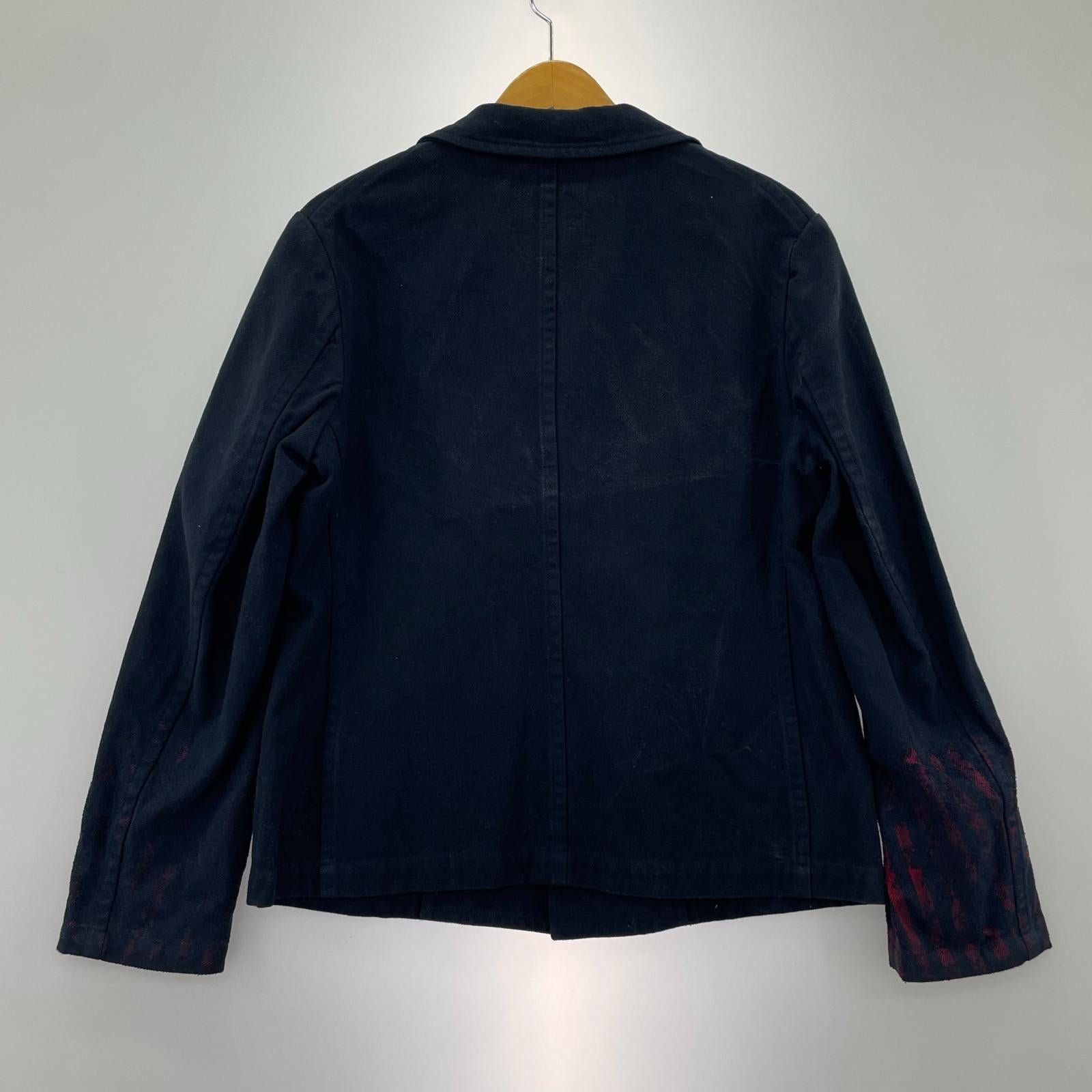 ジャケット Painted Stripe Jacket 紺 (M) M ネイビー