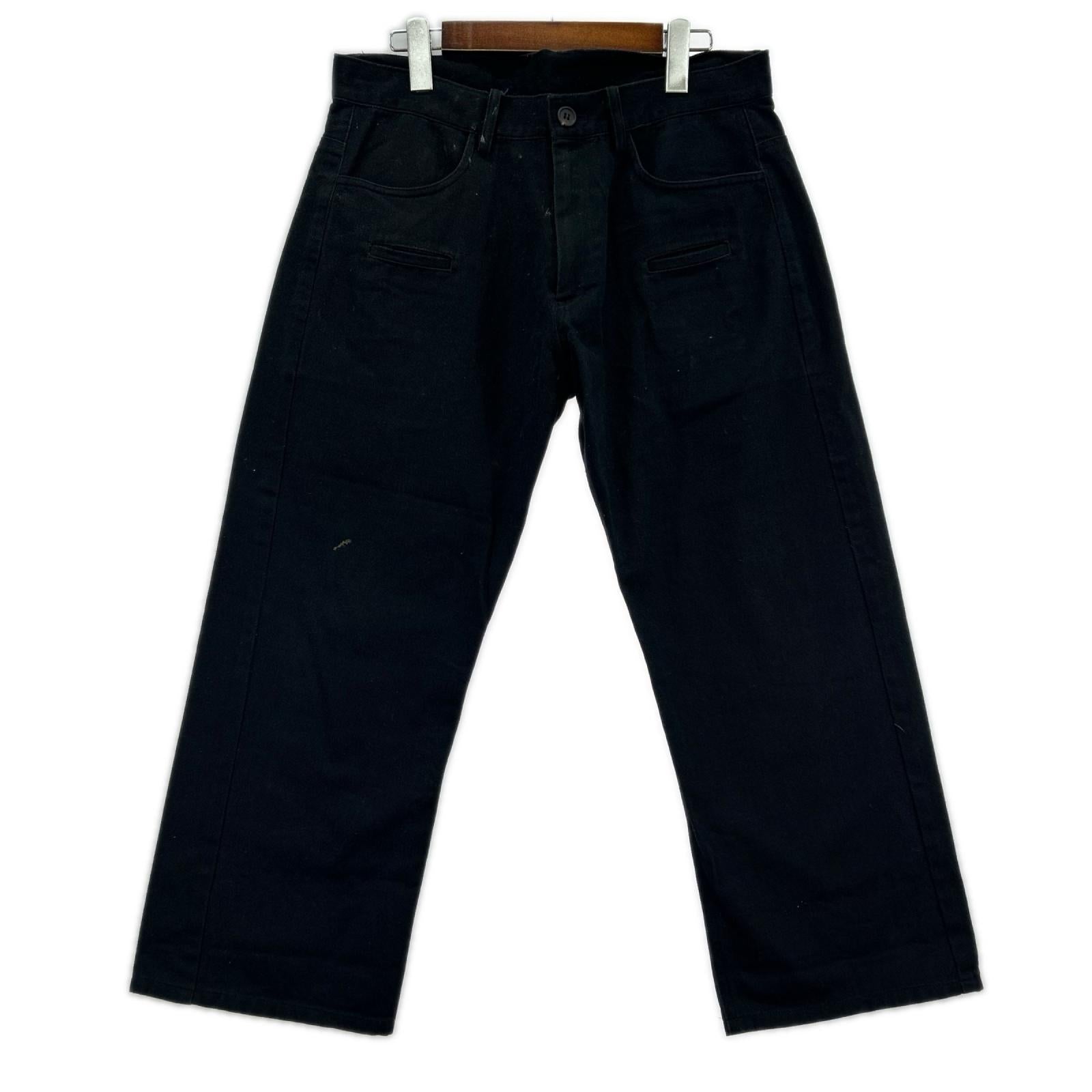 パンツ Cotton Cropped Pants 黒 (3) 3 ブラック