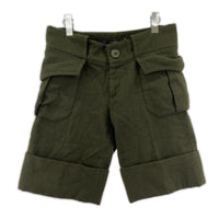 ショートパンツ Flap pocket Wool Wide Short ｶｰｷ (S) S カーキ