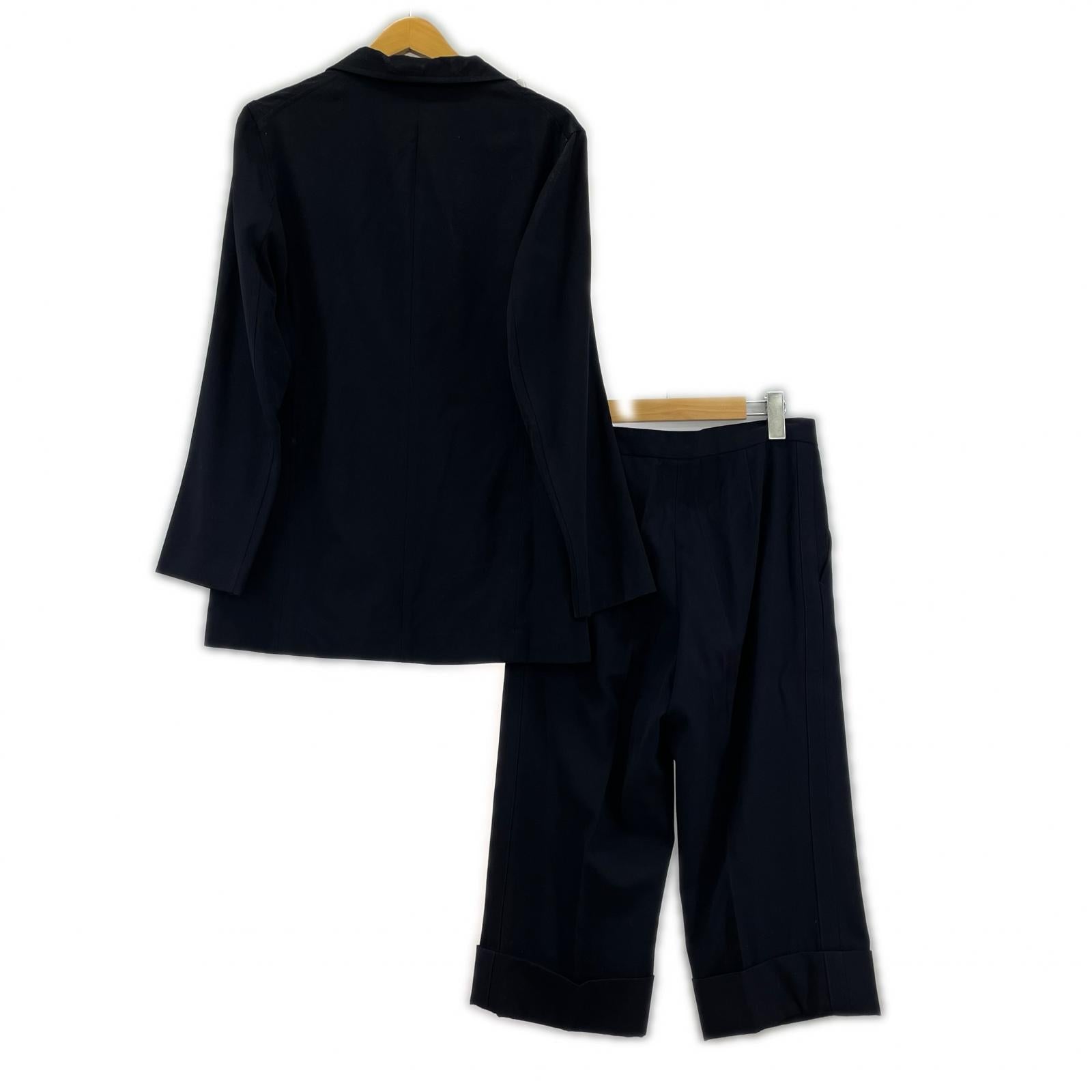 セットアップ WOOL GABARDINE SETUP 紺 (3/3) 3 ネイビー