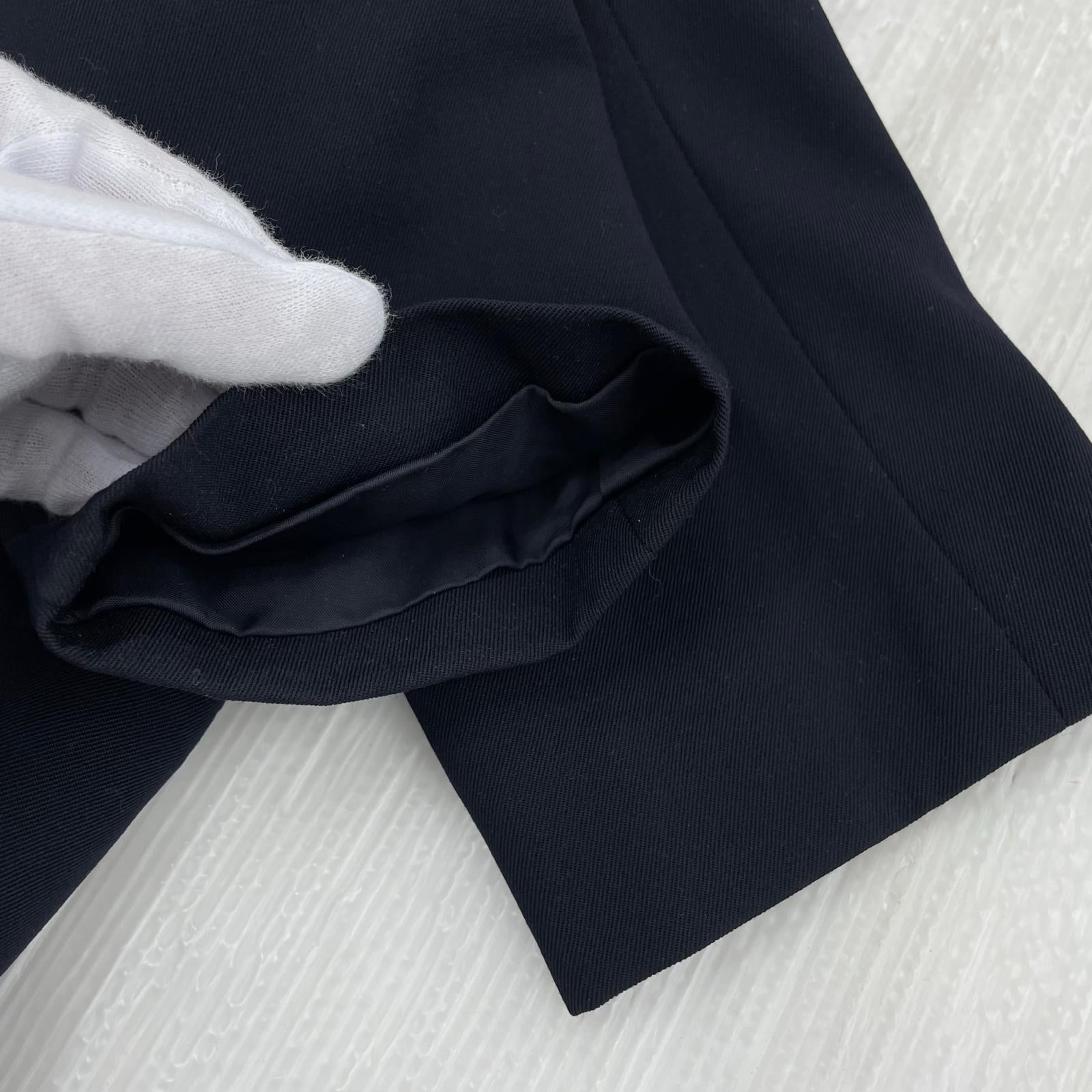 セットアップ WOOL GABARDINE SETUP 紺 (3/3) 3 ネイビー