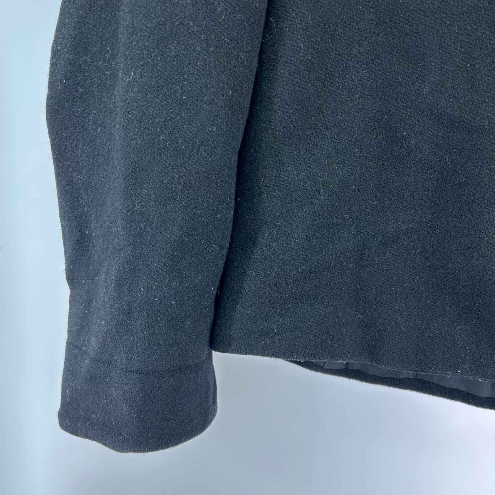 ジャケット 80s POUR HOMME 丸文字タグ Short Jacket (S) S ブラック