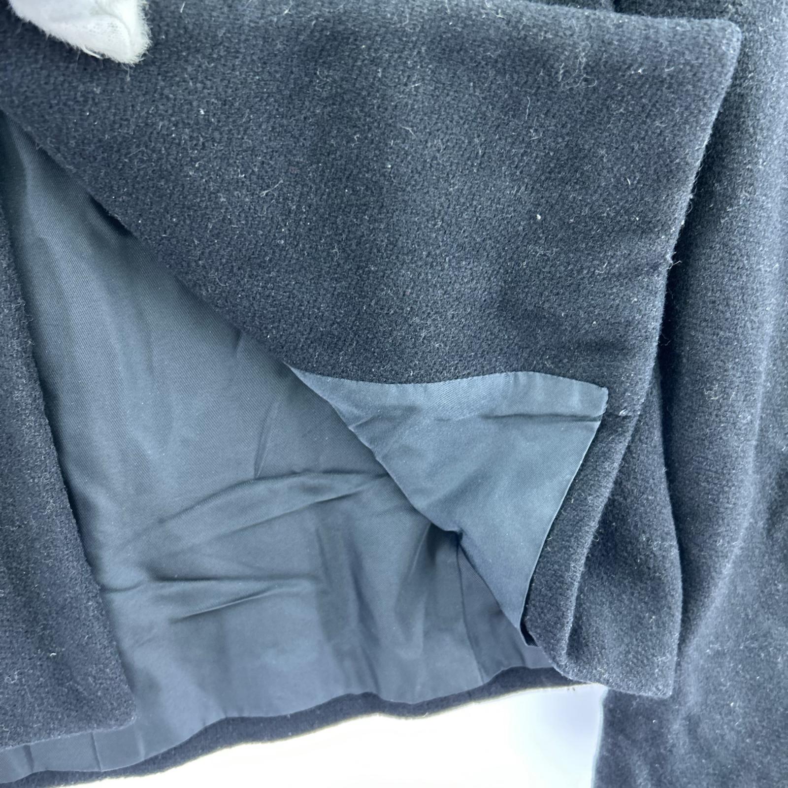 ジャケット 80s POUR HOMME 丸文字タグ Short Jacket (S) S ブラック