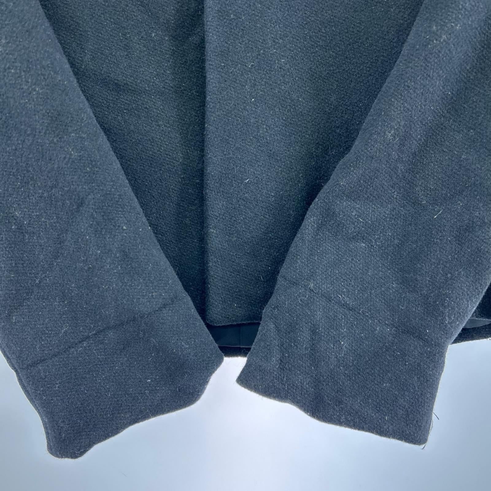 ジャケット 80s POUR HOMME 丸文字タグ Short Jacket (S) S ブラック