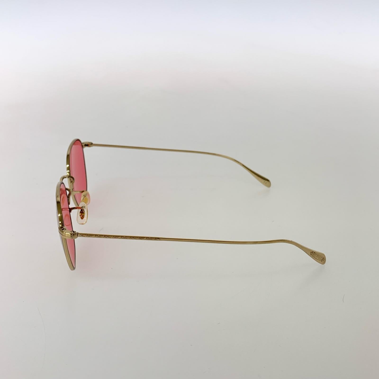 その他アクセサリー OLIVER PEOPLES OV1305 Clyne クライン カラーレンズ サングラス ゴールド