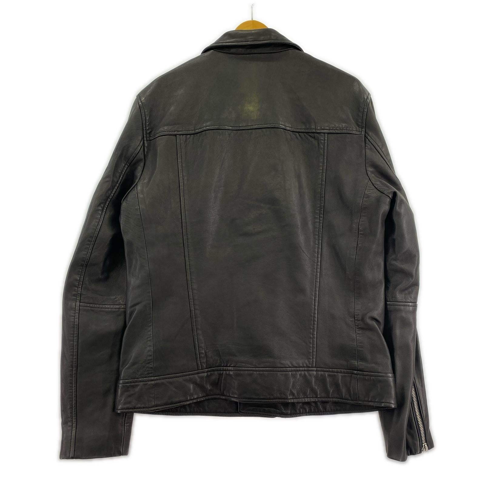 ジャケット TYSON BIKER ダブルライダース BLK (M) M ブラック