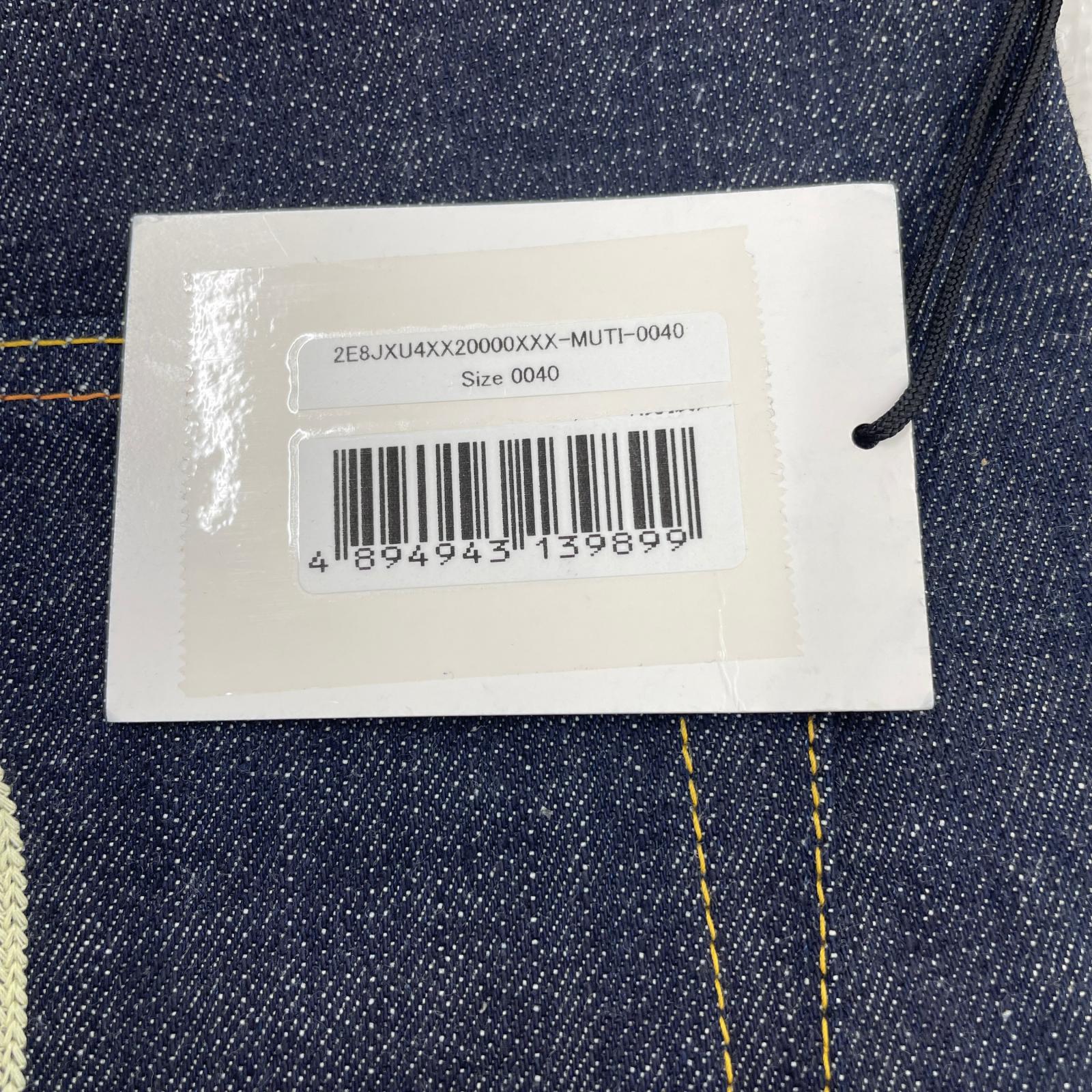 デニムパンツ EVISU NO.2 Lot.2000T やまねっち デニムパンツ W40 40 ネイビー