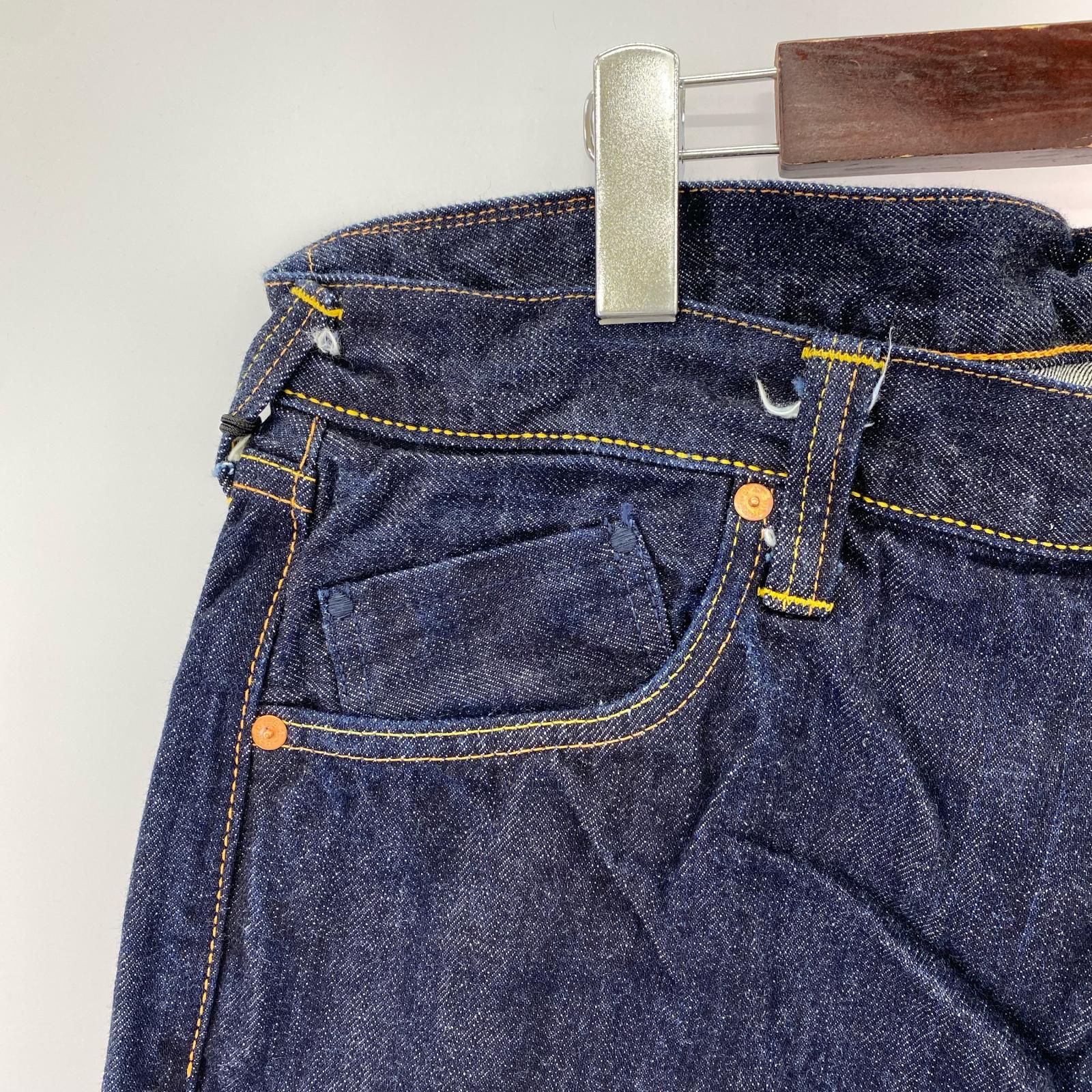 デニムパンツ EVISU NO.2 Lot.2000T くまモン ﾃﾞﾆﾑﾊﾟﾝﾂ W42