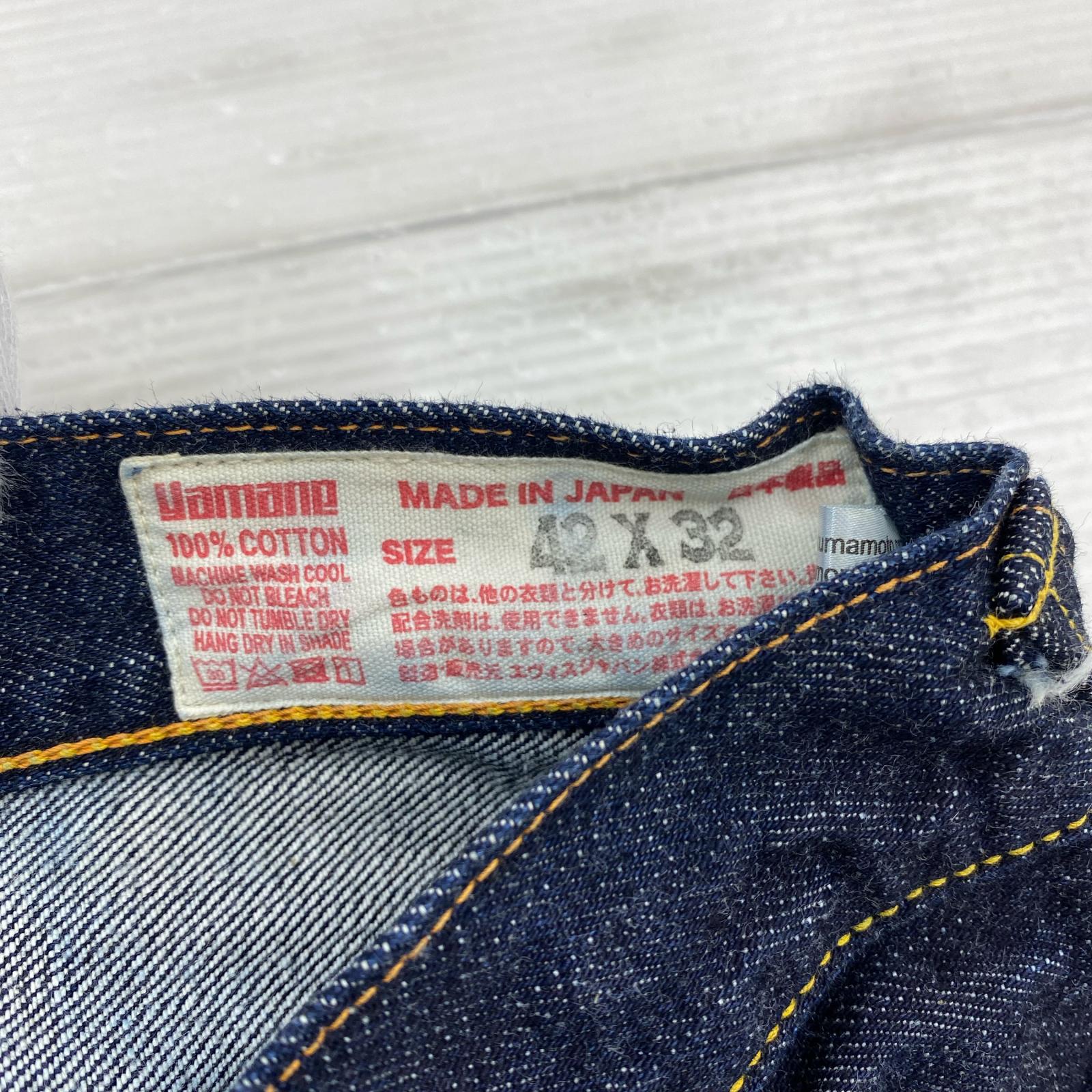 デニムパンツ EVISU NO.2 Lot.2000T くまモン ﾃﾞﾆﾑﾊﾟﾝﾂ W42
