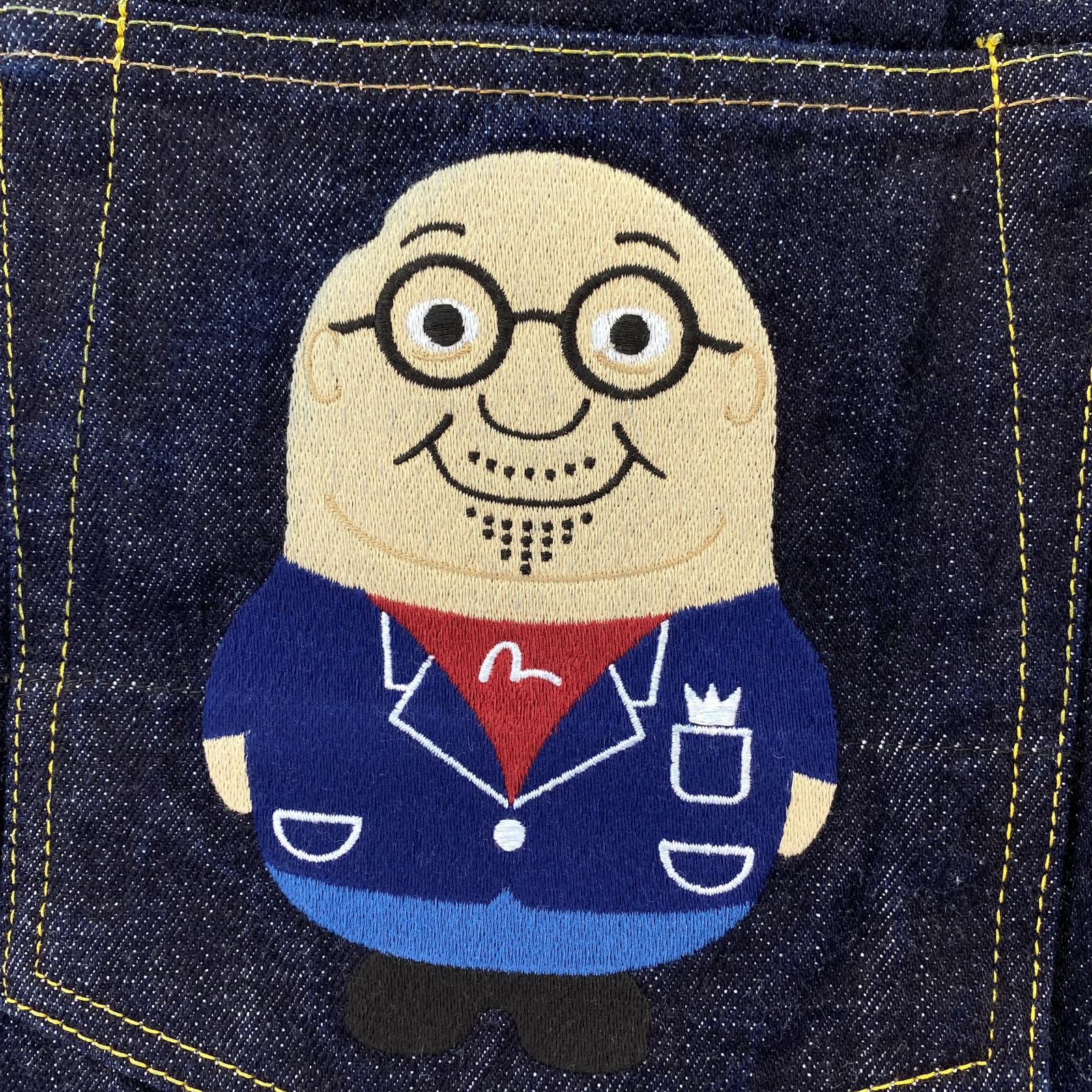 デニムパンツ EVISU No.2 Lot.2000T やまねっち ﾃﾞﾆﾑﾊﾟﾝﾂ W40