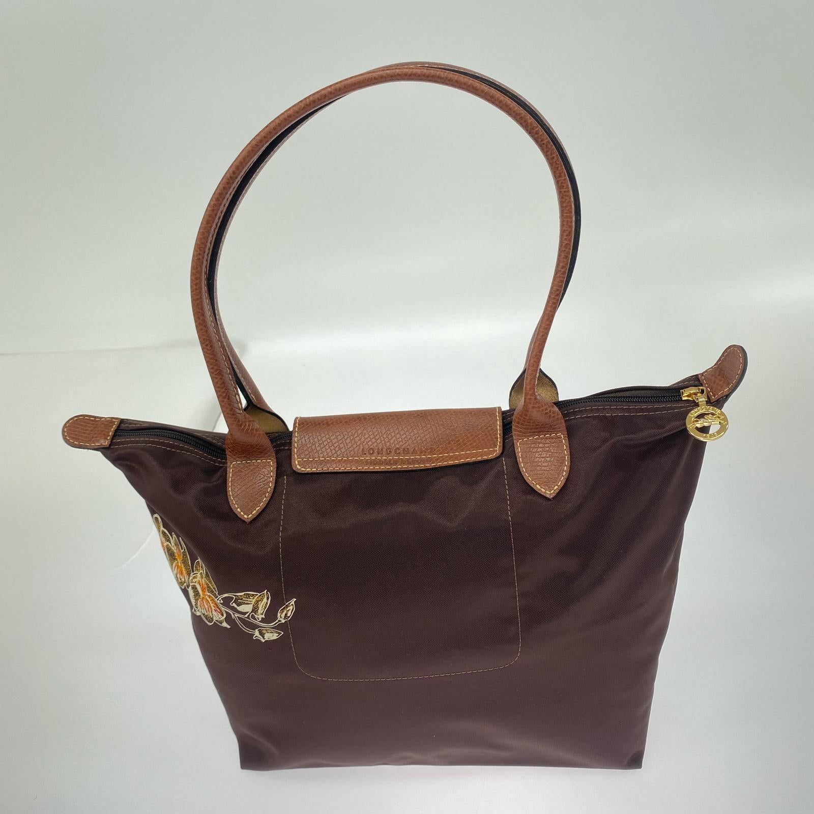 トートバッグ LONGCHAMP プリアージュBK ベトナム ブラウン