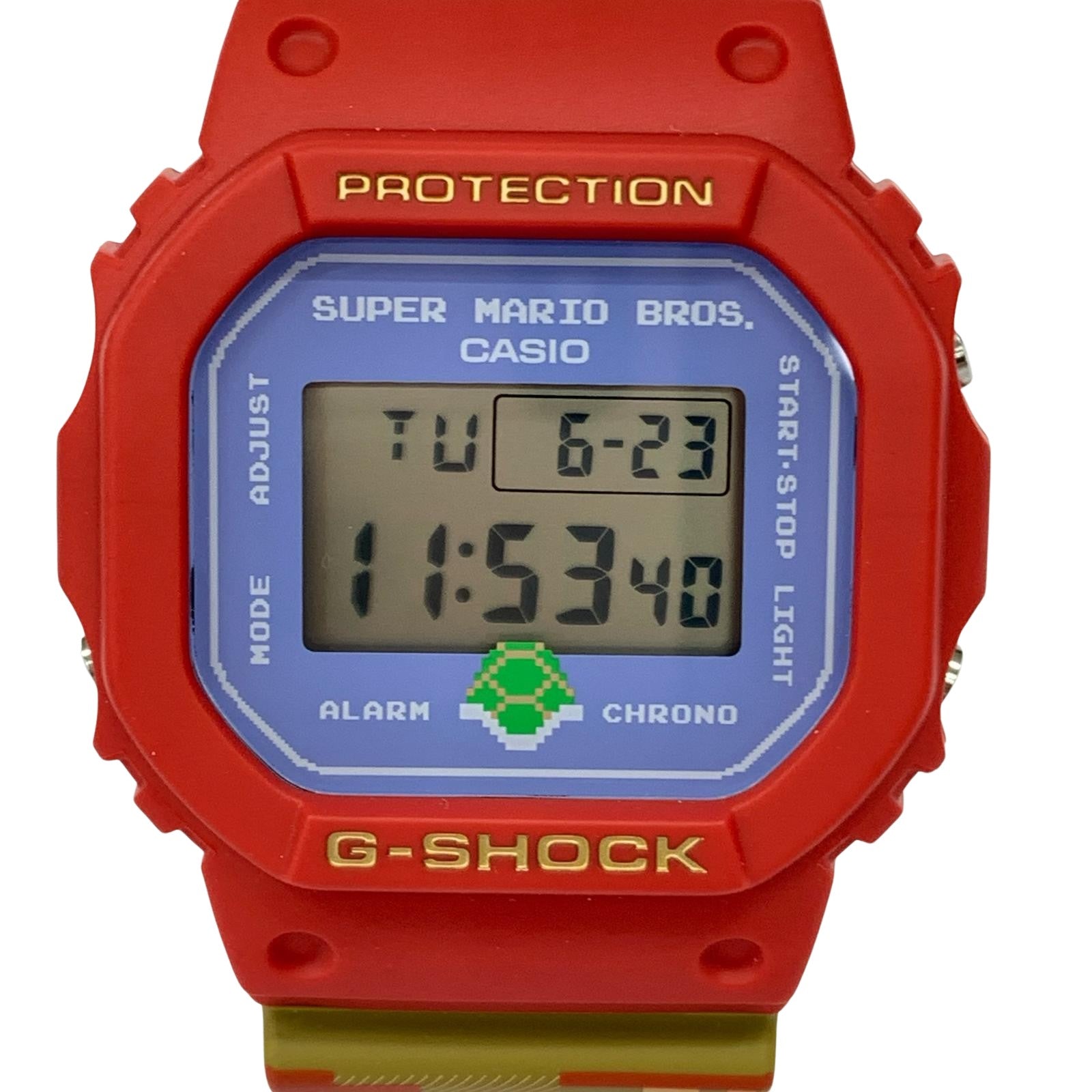 腕時計 ×スーパーマリオブラザーズ DW-5600SMB パープル