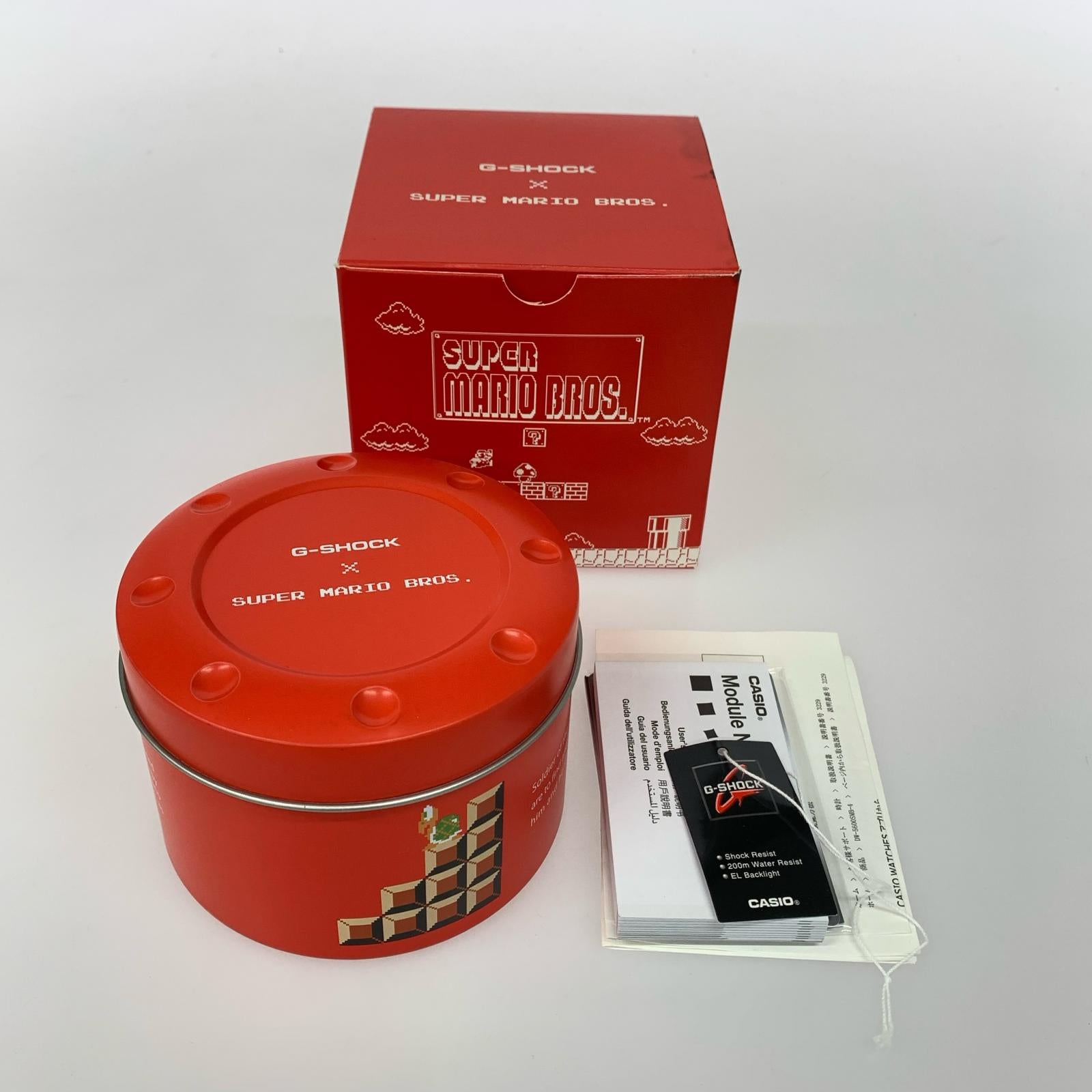 腕時計 ×スーパーマリオブラザーズ DW-5600SMB パープル