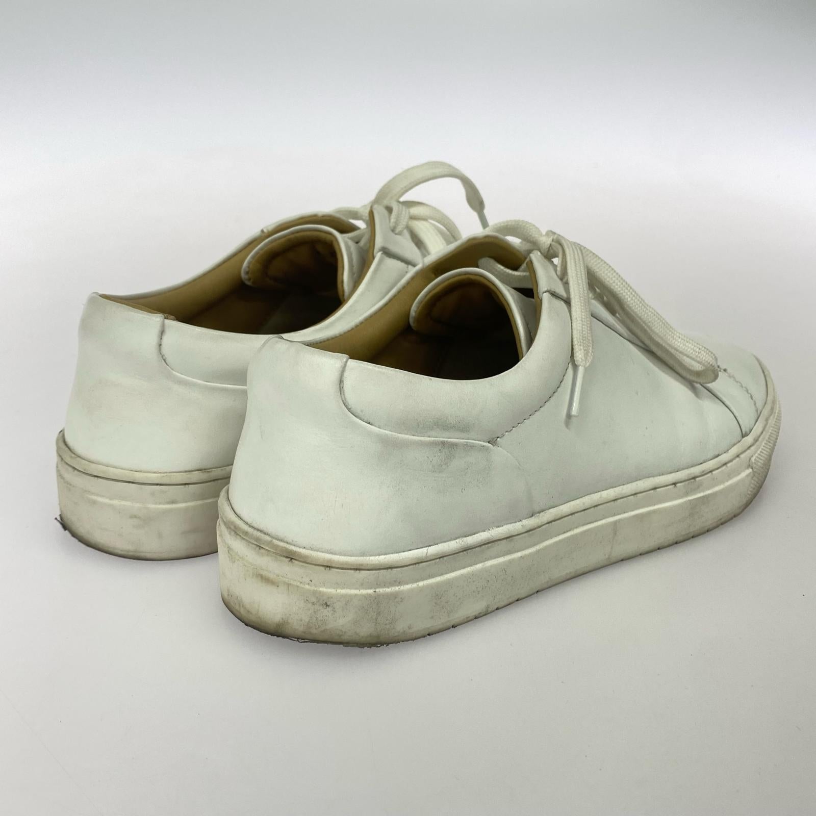 スニーカー shoo in shoe オールレザー 白 (38) 38 ホワイト