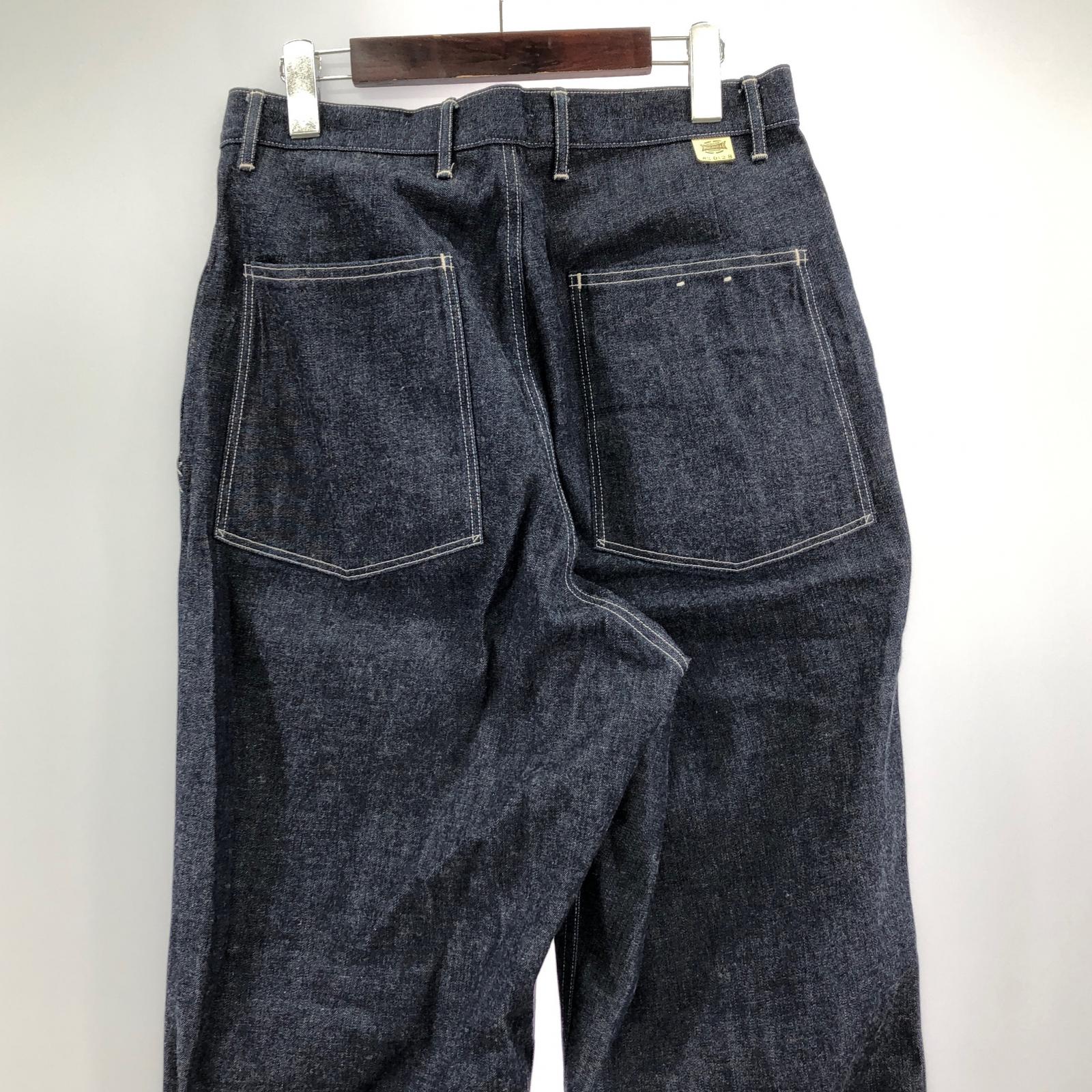 デニムパンツ PMAP-PTM40/MIL DENIM TROUSERS/紺/1 1 ネイビー