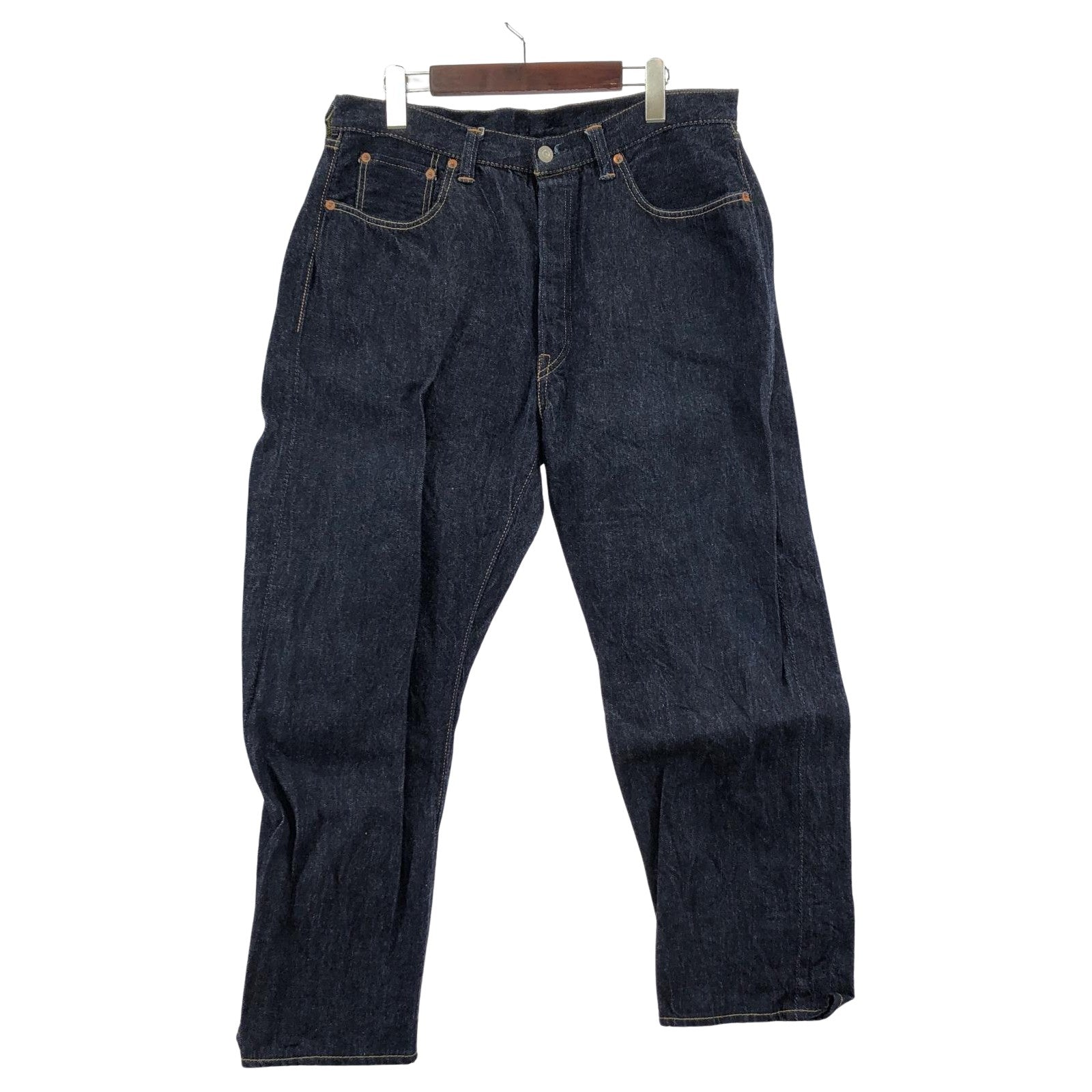 デニムパンツ 0105SS/Wide Denim/紺/34 34 ネイビー