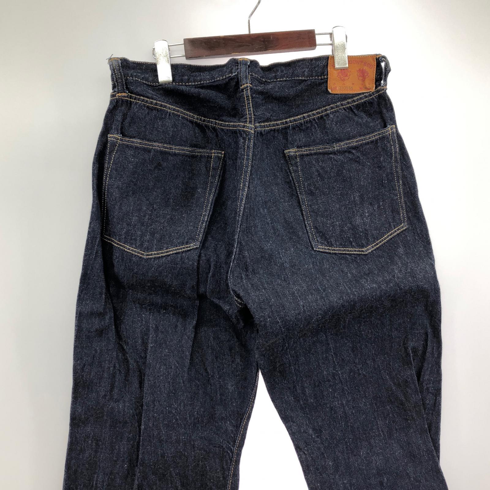 デニムパンツ 0105SS/Wide Denim/紺/34 34 ネイビー