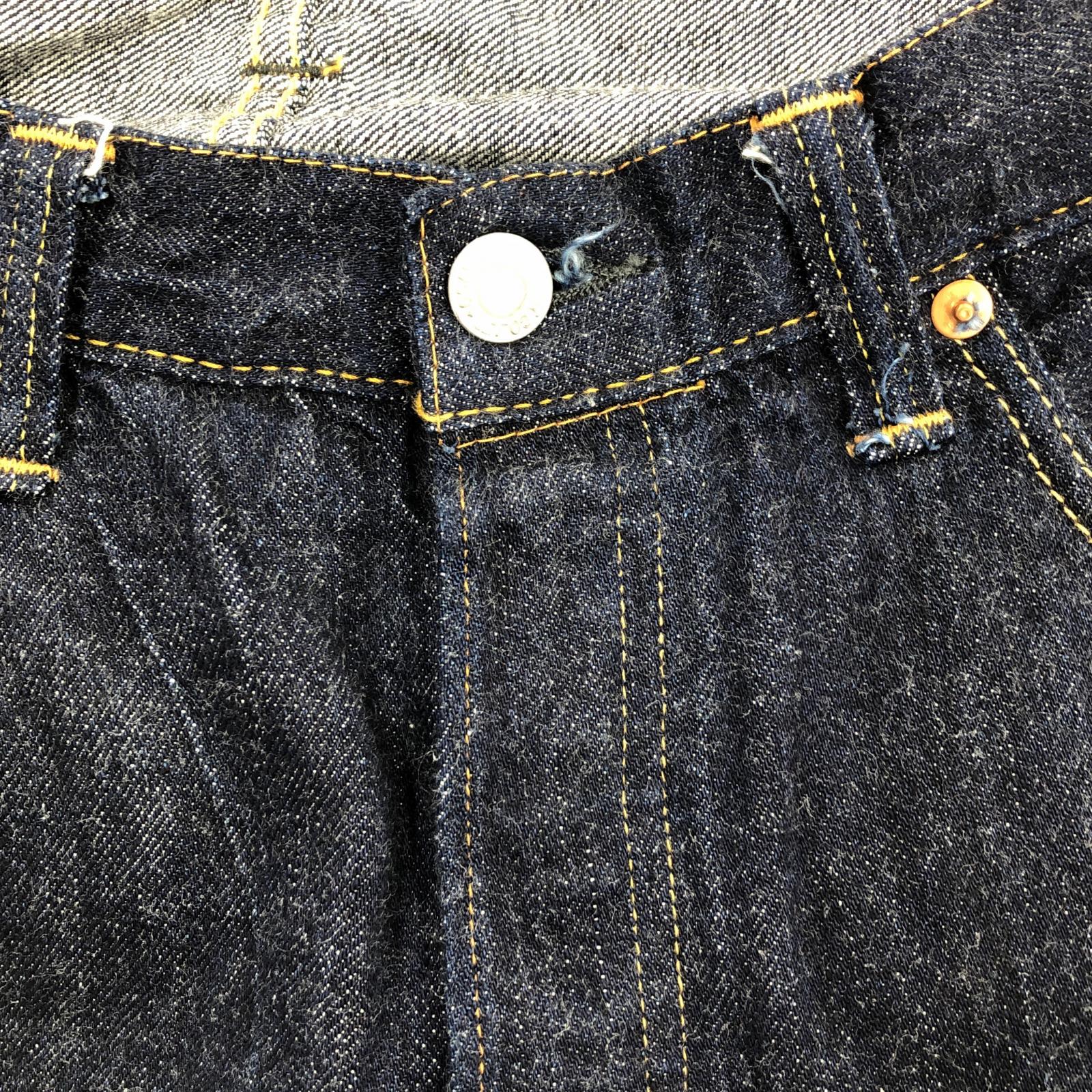 デニムパンツ 0105SS/Wide Denim/紺/34 34 ネイビー