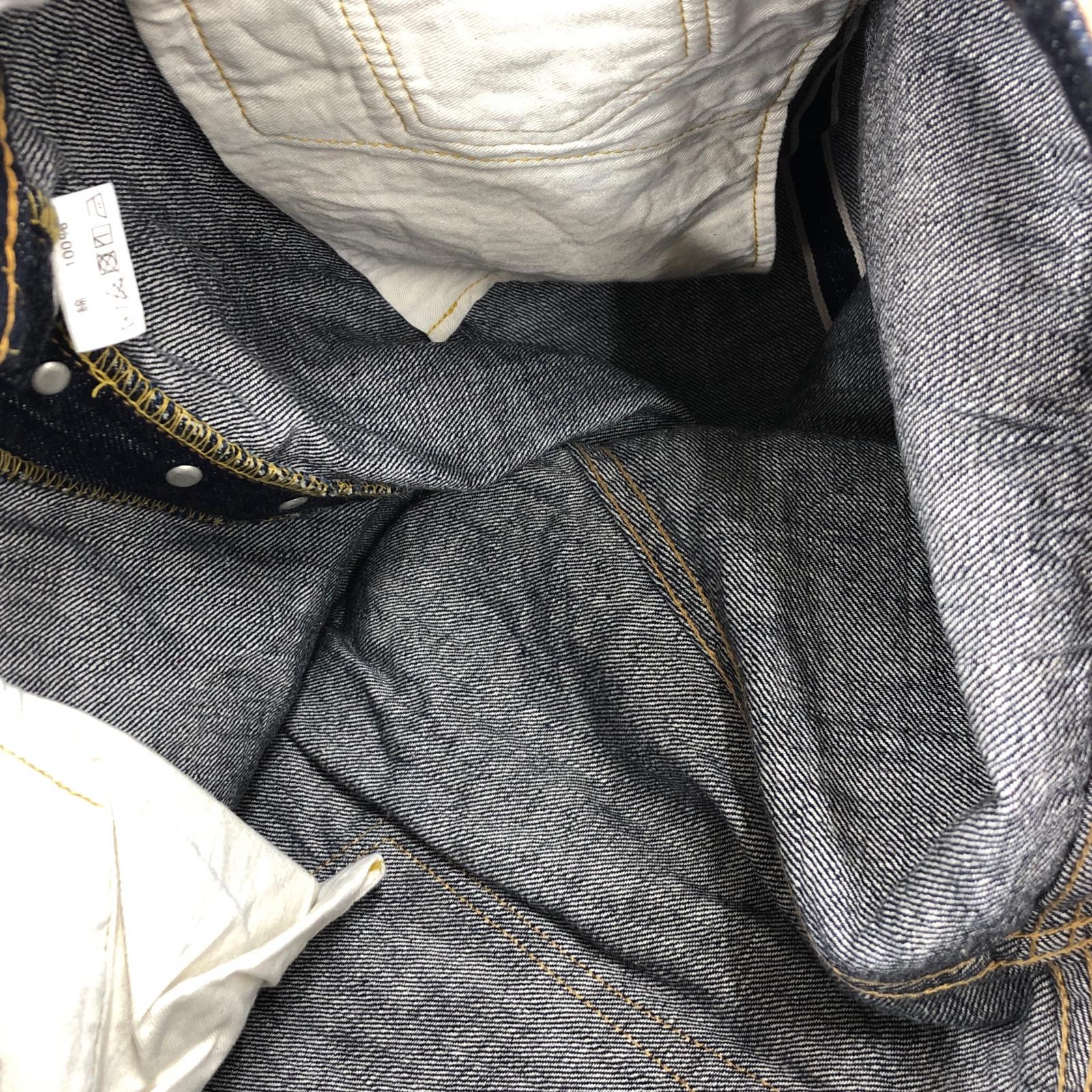 デニムパンツ 0105SS/Wide Denim/紺/34 34 ネイビー