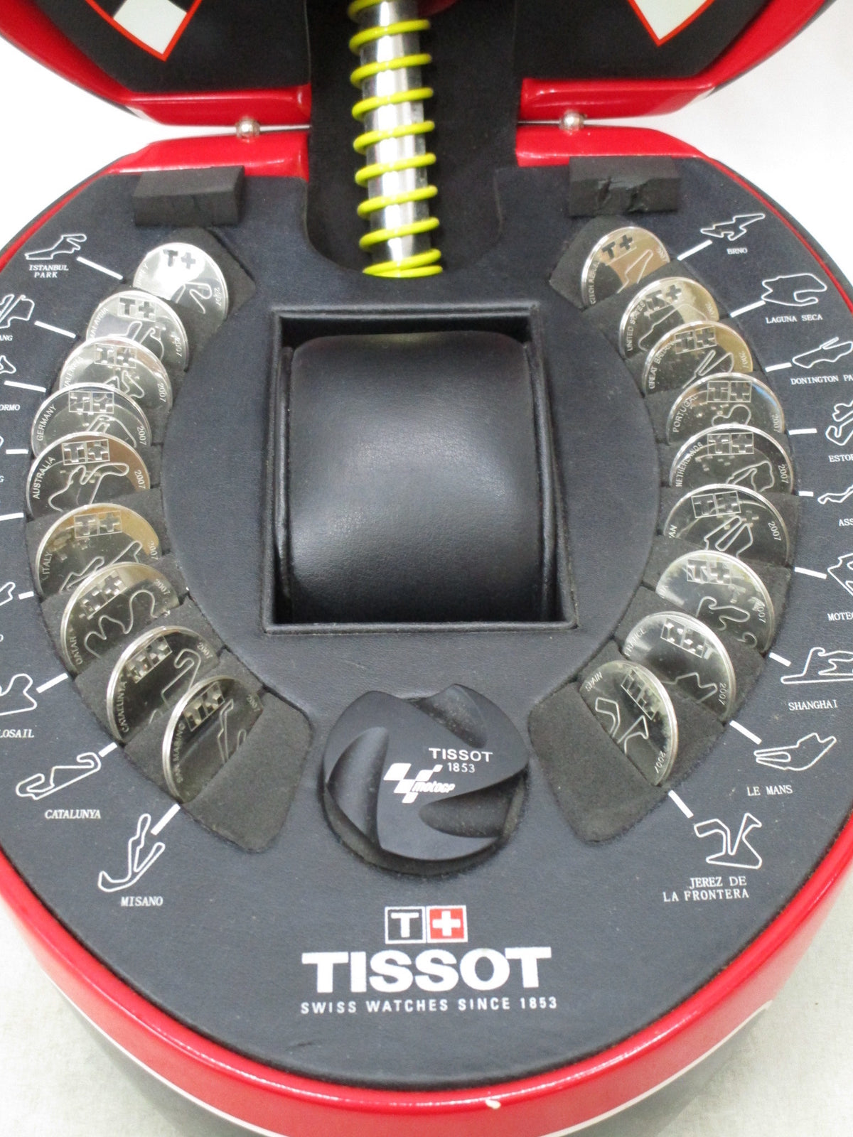 腕時計 TISSOT MotoGP限定版 ヘルメット コイン付き 腕時計