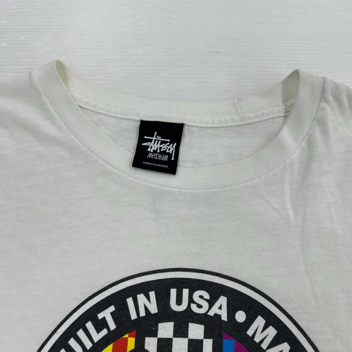 半袖Ｔシャツ BUILT IN USA BOT TEE 白 Ｍ M ホワイト