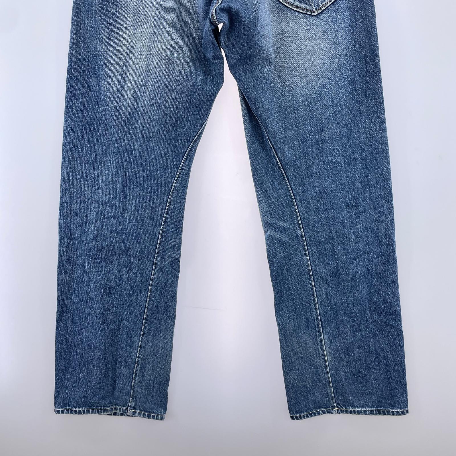 デニムパンツ Button-fly cinch back denim 3 IDG