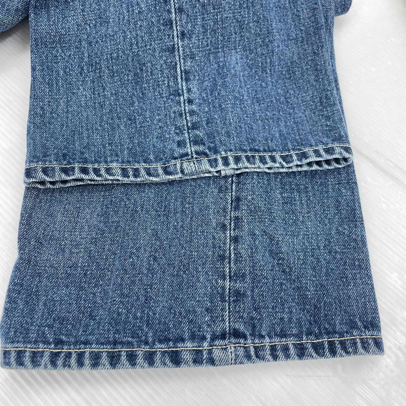 デニムパンツ Button-fly cinch back denim 3 IDG