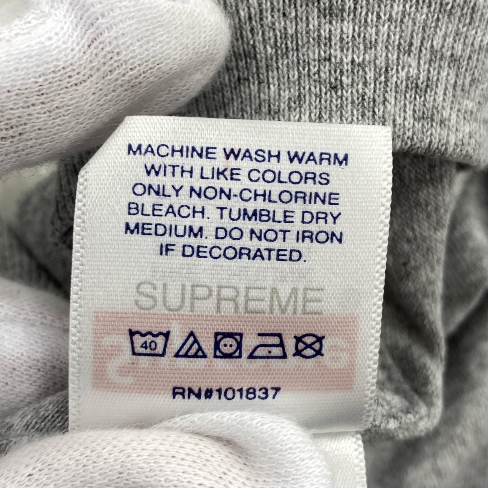 半袖Ｔシャツ supreme warm up TEE グレー (L) L グレー