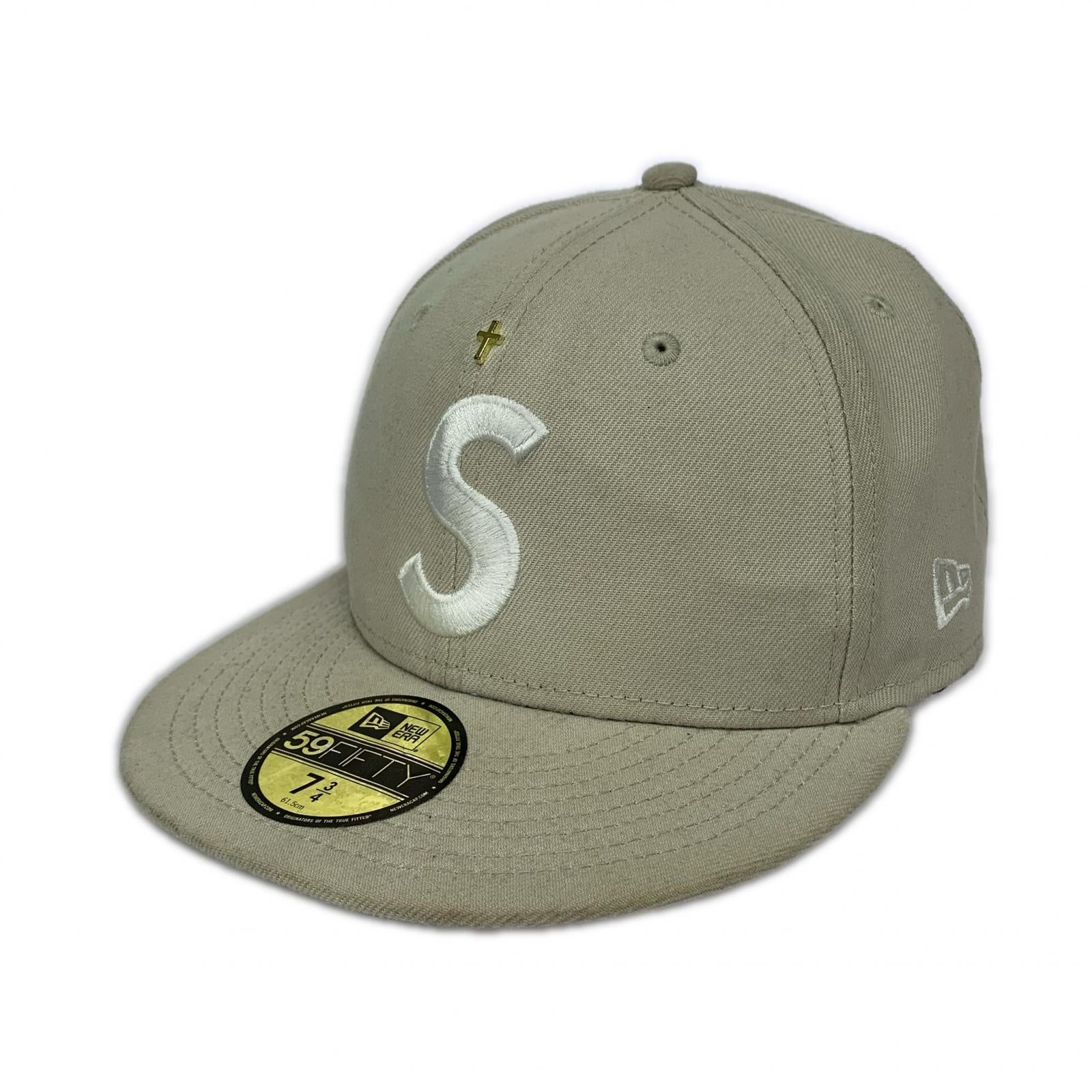 キャップ Supreme NEW ERA Gold Cross S Logo Cap