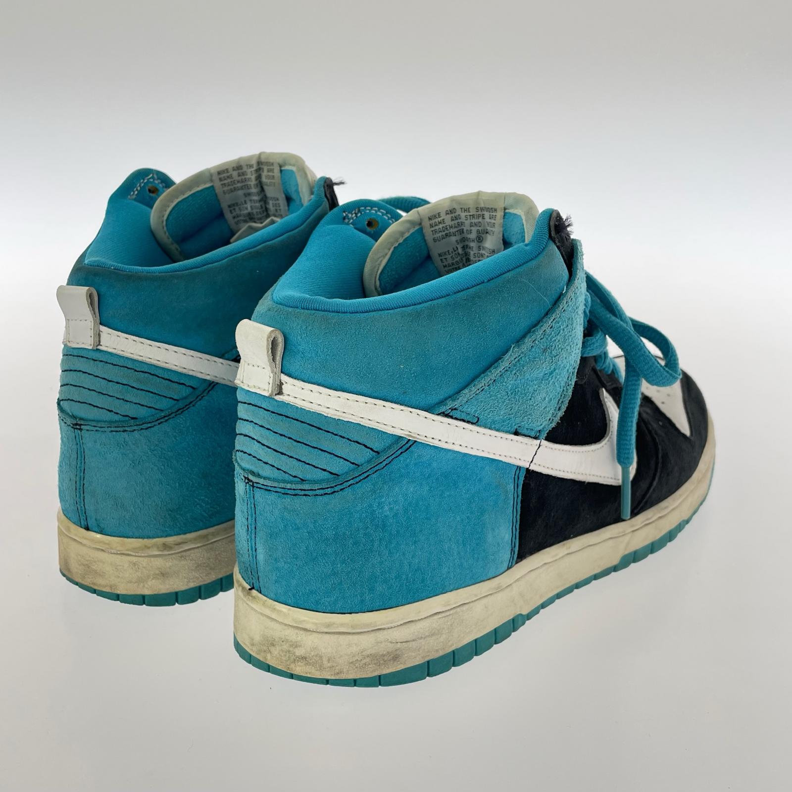 スニーカー DUNK HIGH PRO SB/黒水色白/28cm 28cm (US10 UK9 1/2 EU46)
