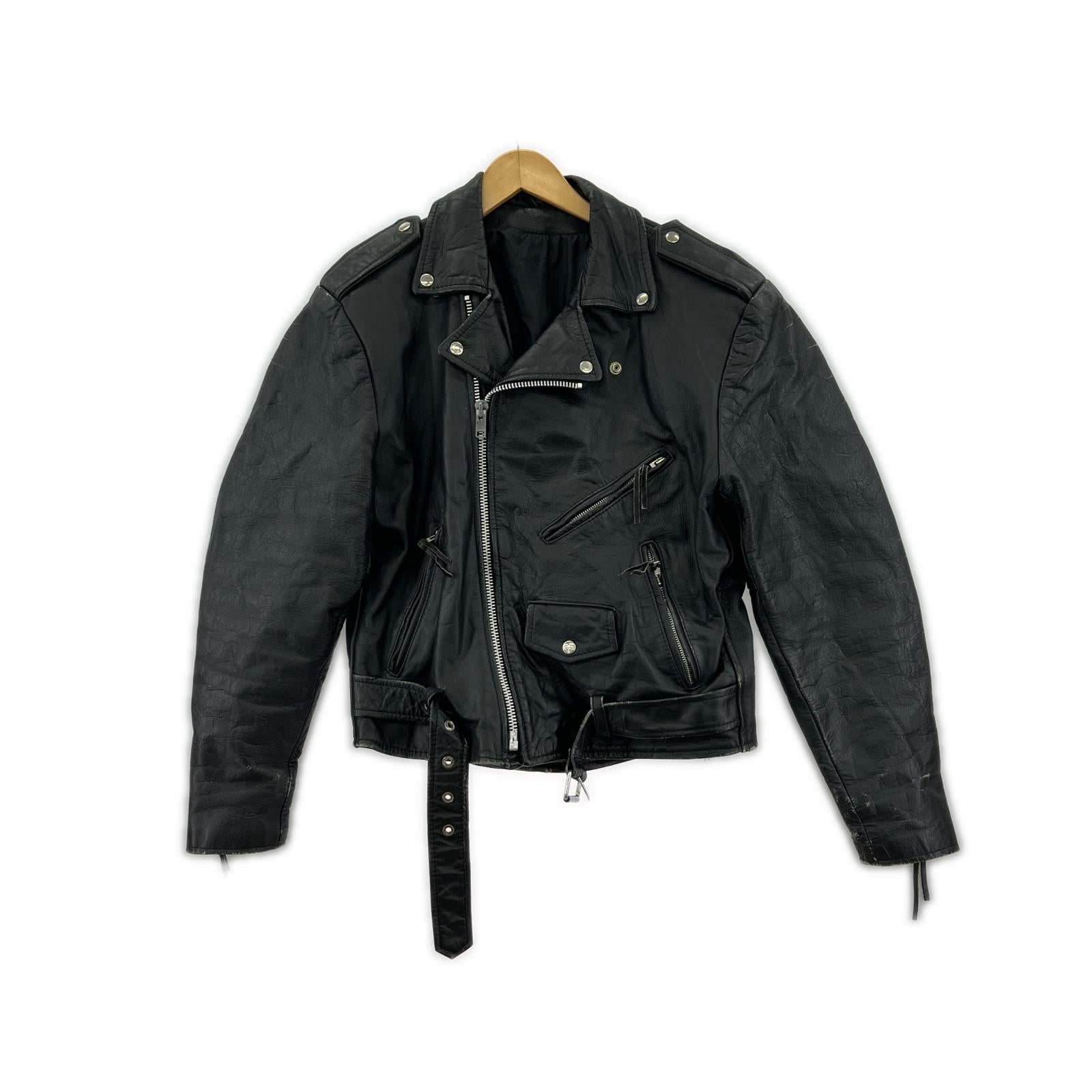 ライダースジャケット Double Riders Jacket BLK ブラック