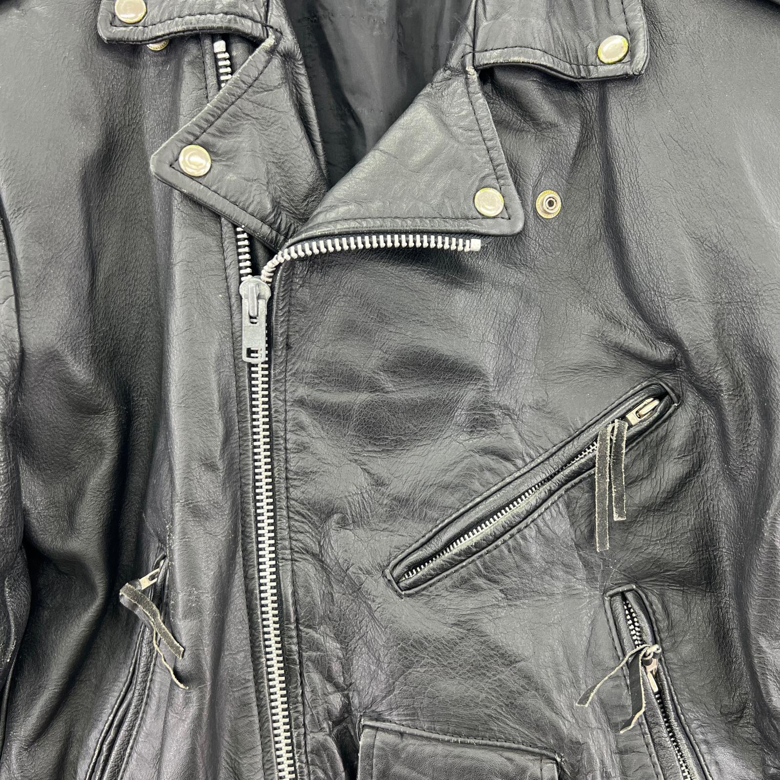 ライダースジャケット Double Riders Jacket BLK ブラック