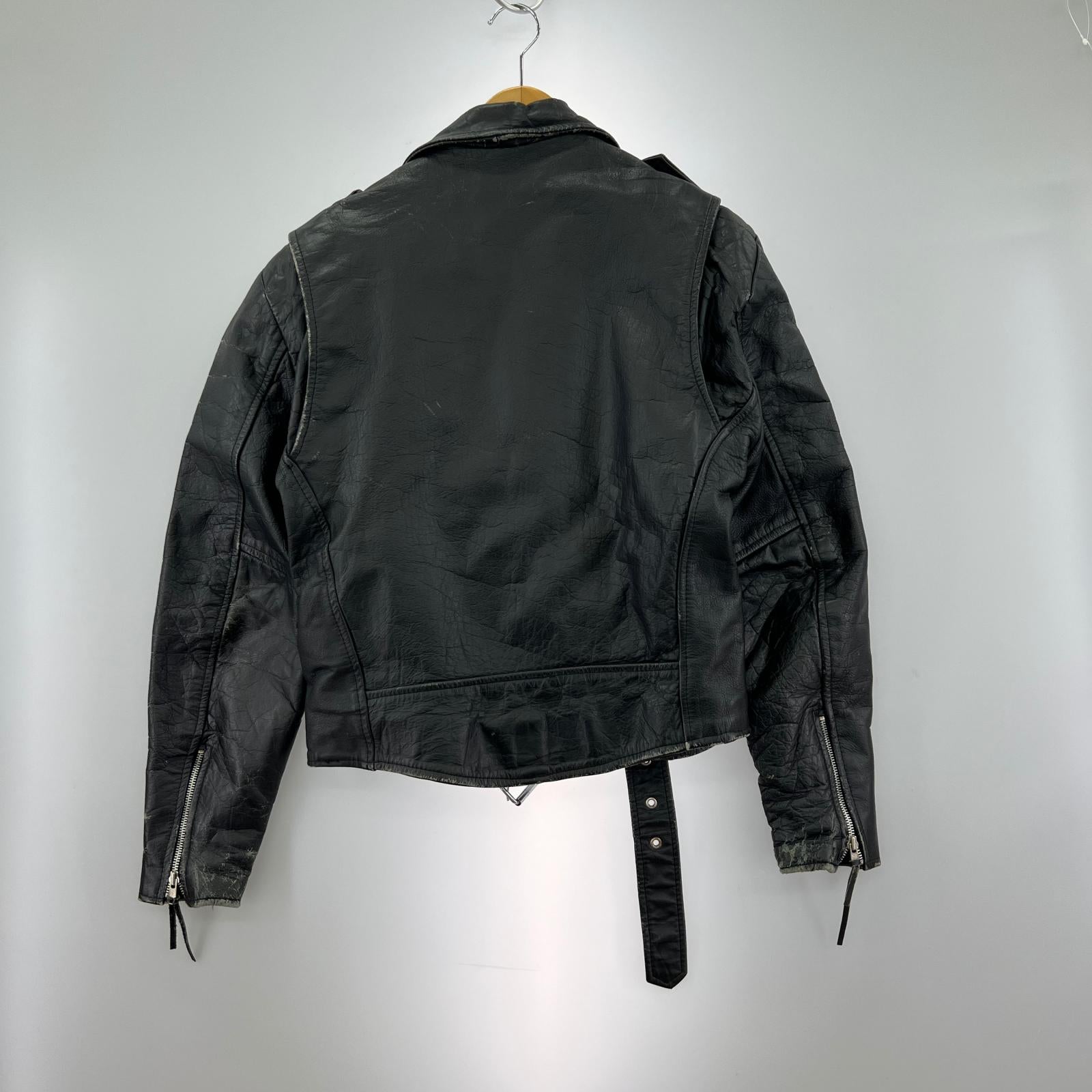 ライダースジャケット Double Riders Jacket BLK ブラック