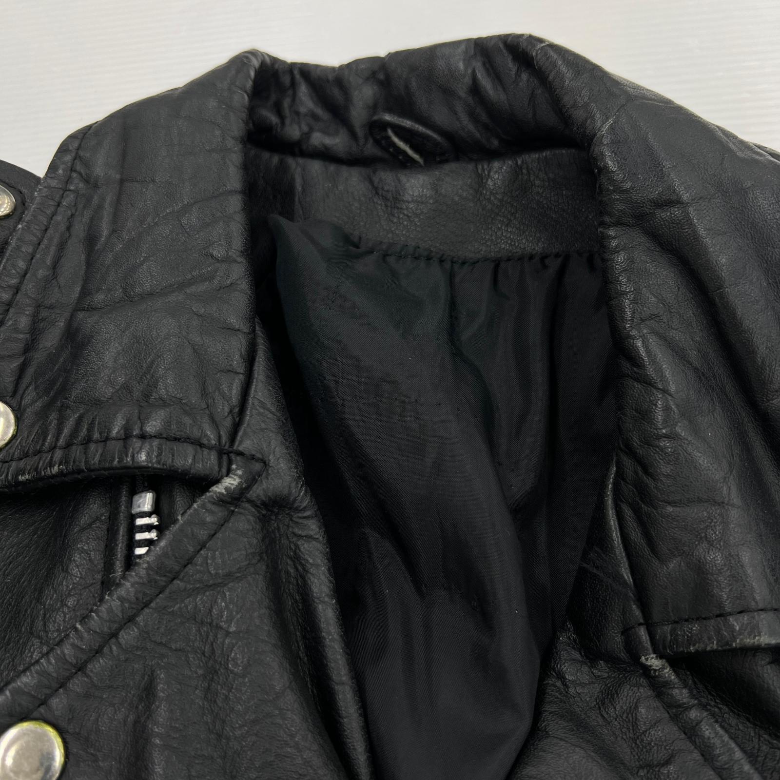 ライダースジャケット Double Riders Jacket BLK ブラック