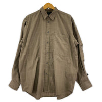 長袖シャツ DAIWA PIER39 TECH REGULAR COLLAR SHIRT S ブラウン S ブラウン