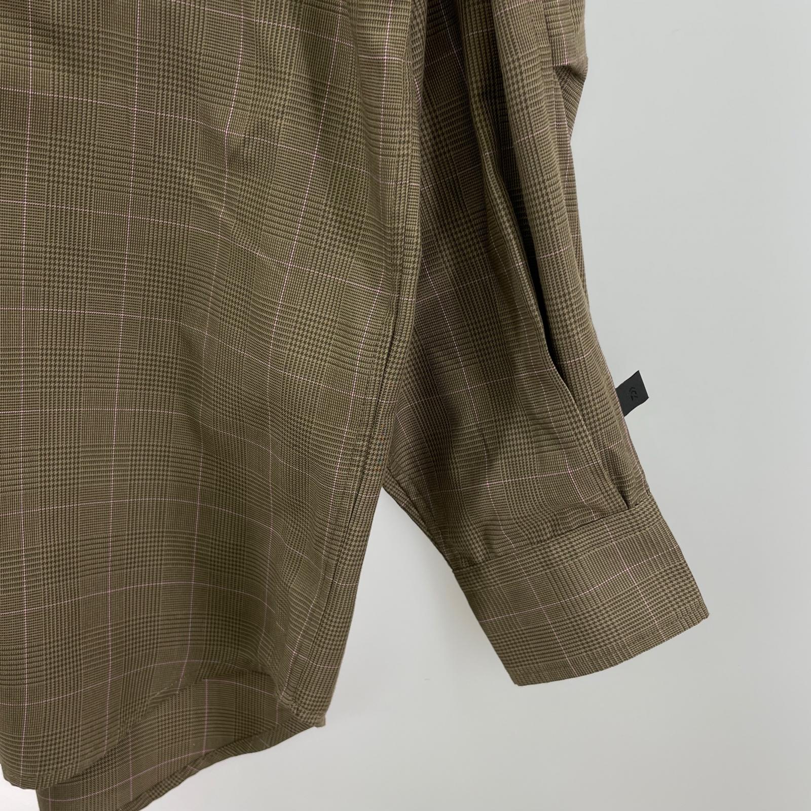 長袖シャツ DAIWA PIER39 TECH REGULAR COLLAR SHIRT S ブラウン S ブラウン