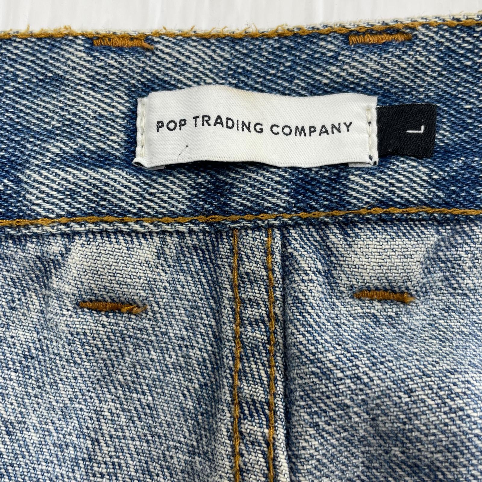 デニムパンツ POP TRADING COMPANY L ブルー