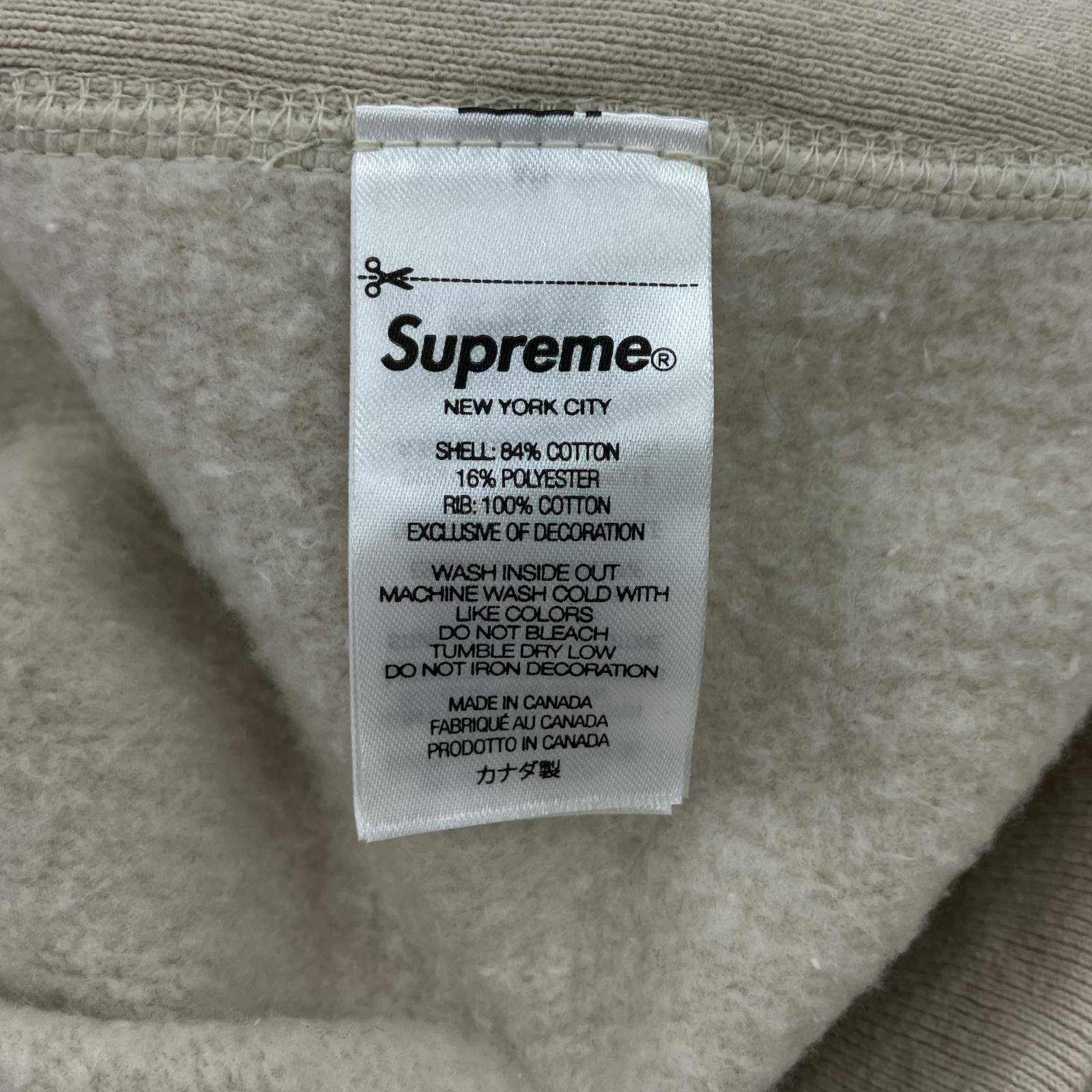 パーカー 24FW Box Logo Hooded ベージュ　（M） M ベージュ