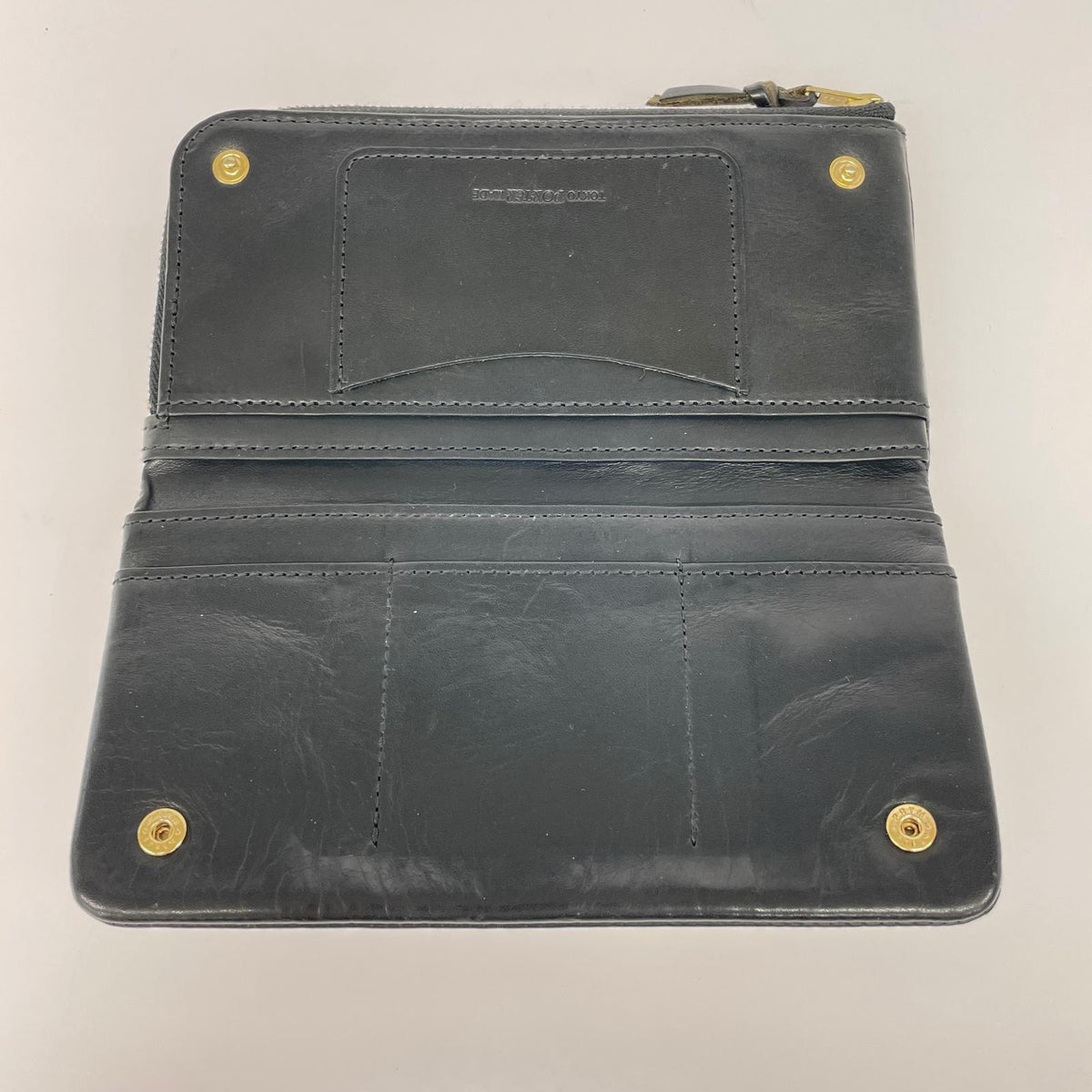 長財布 tokyo porter made レザー ブラック