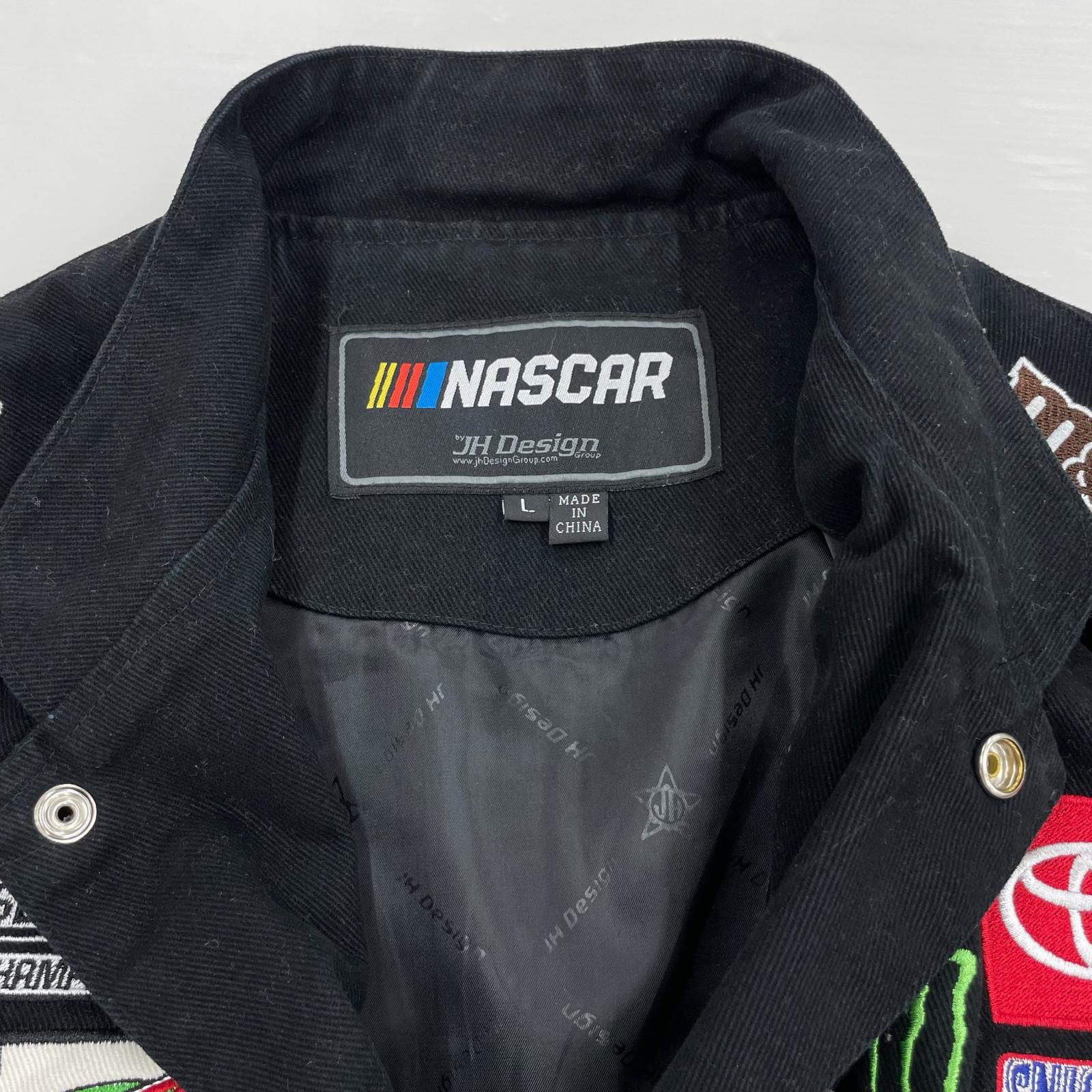 ジャケット Nascar M&M's ピットジャケット 黒 (L) L ブラック