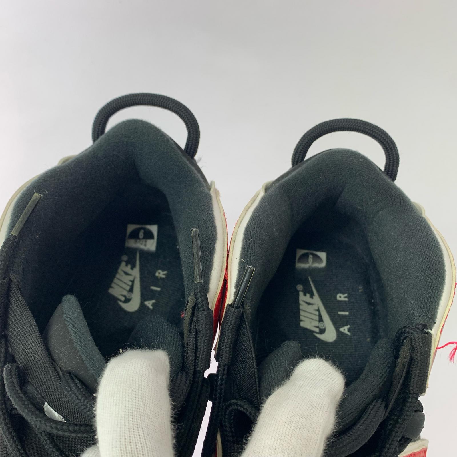 スニーカー NIKE AIR MORE UPTEMPO LASER CRIMSON 27cm (US9 UK8 1/2 EU44)