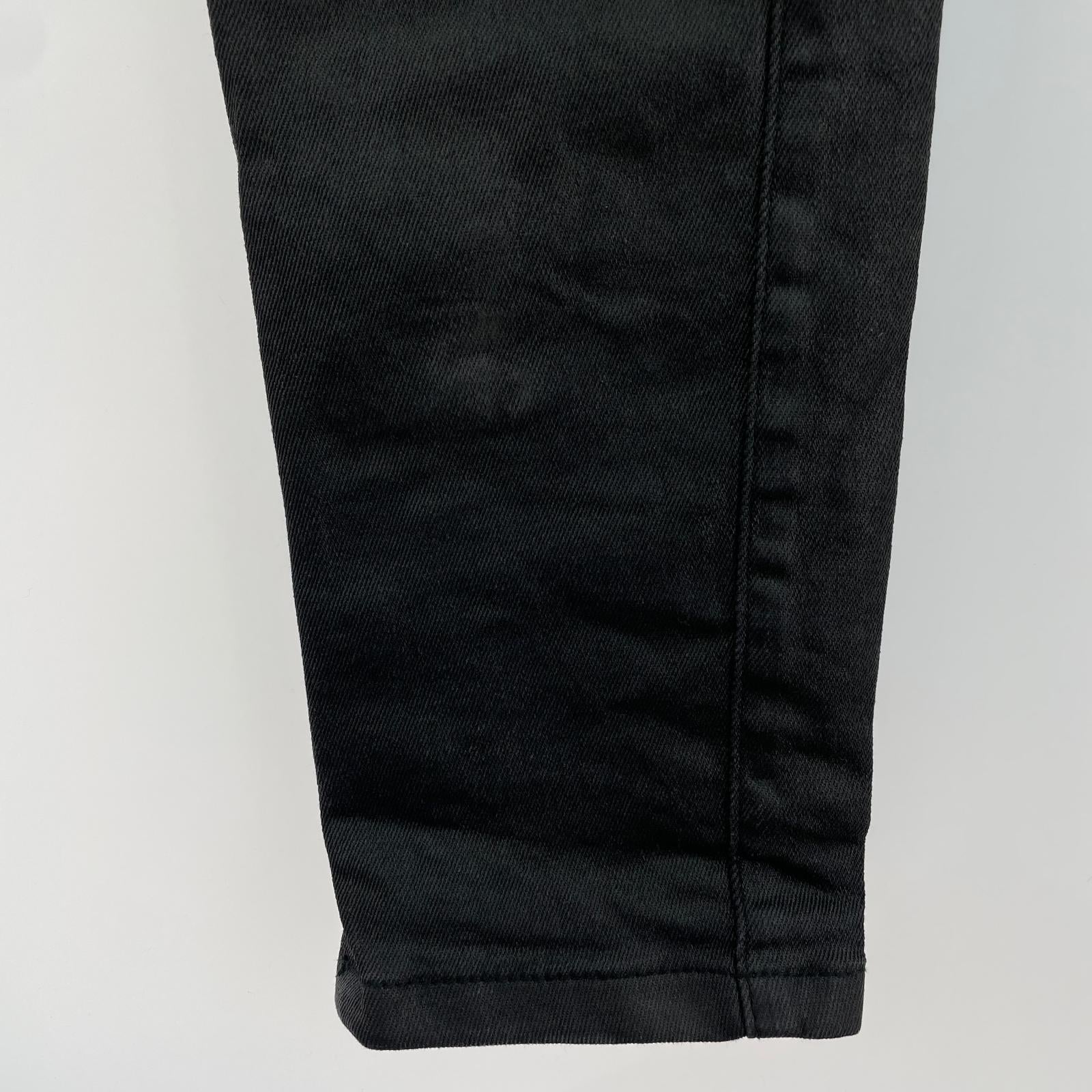 パンツ CARGO DRAWCORD PANTS WAXED 黒 M M ブラック