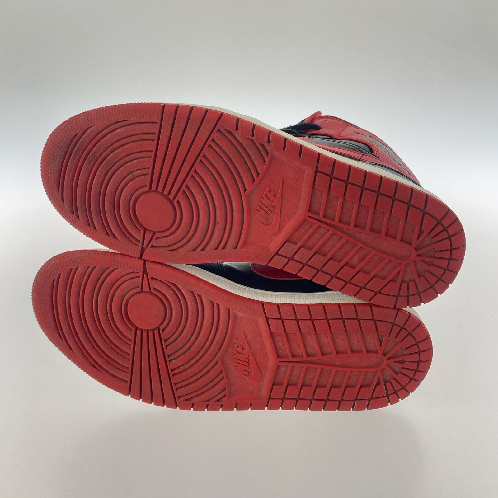 スニーカー NIKE Air jordasn 1 Mid Bred ToeDQ8426-060(27) 27cm (US9 UK8 1/2 EU44)
