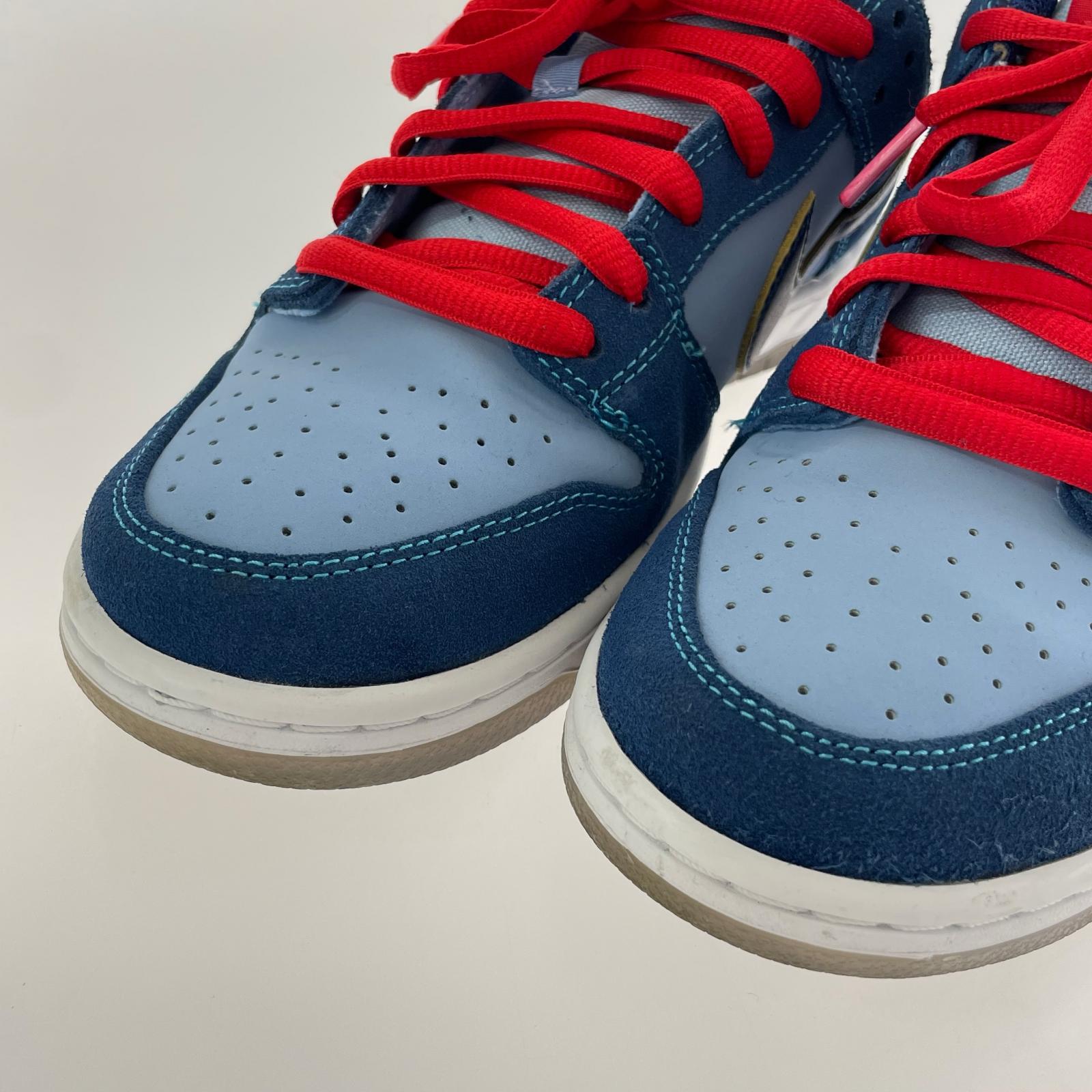 スニーカー × Why So Sad? Dunk Low DX5549-400 26cm (US8 UK7 1/2 EU42) ブルー