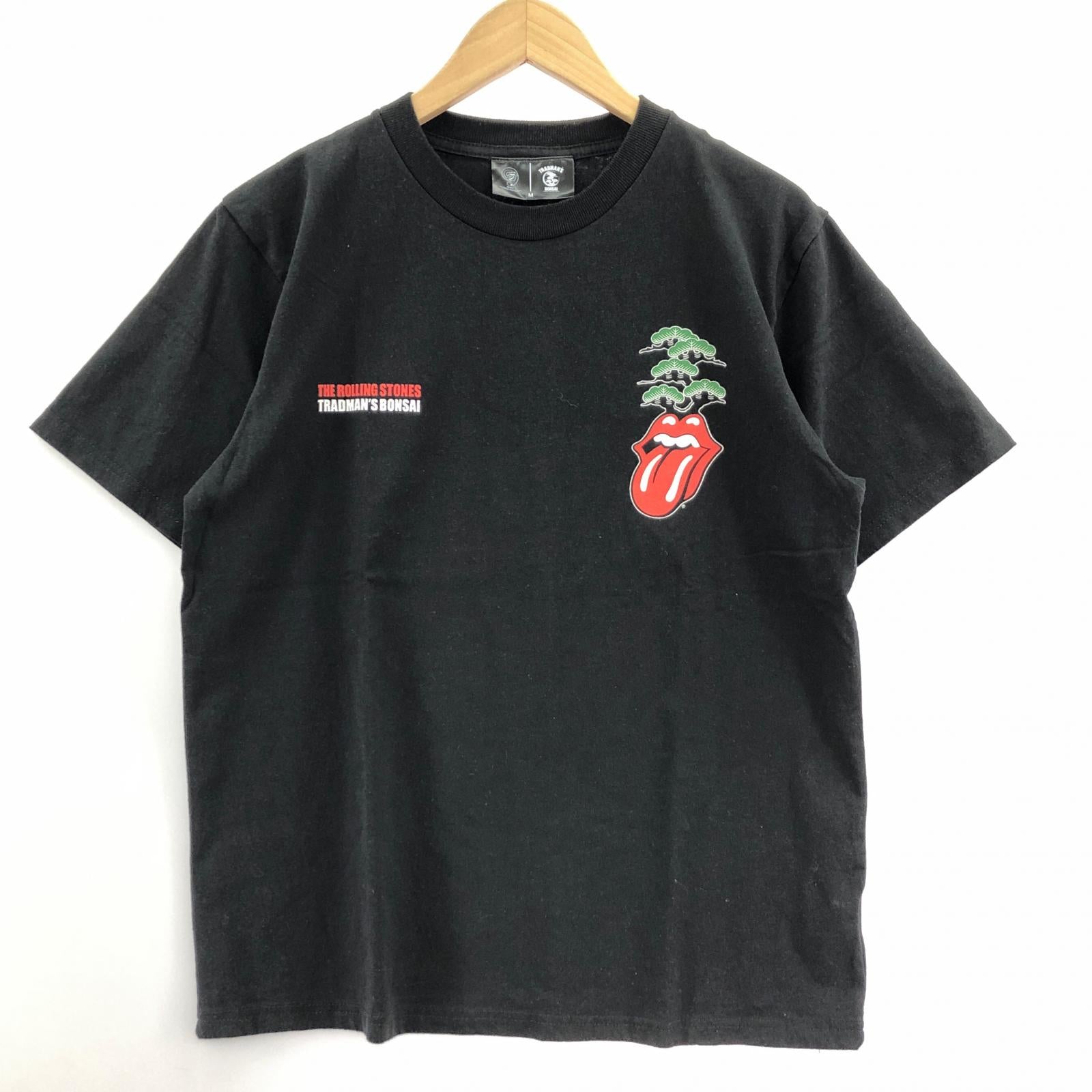 半袖Ｔシャツ TORADMAN'S ×THE ROLLINGSYONES M M ブラック
